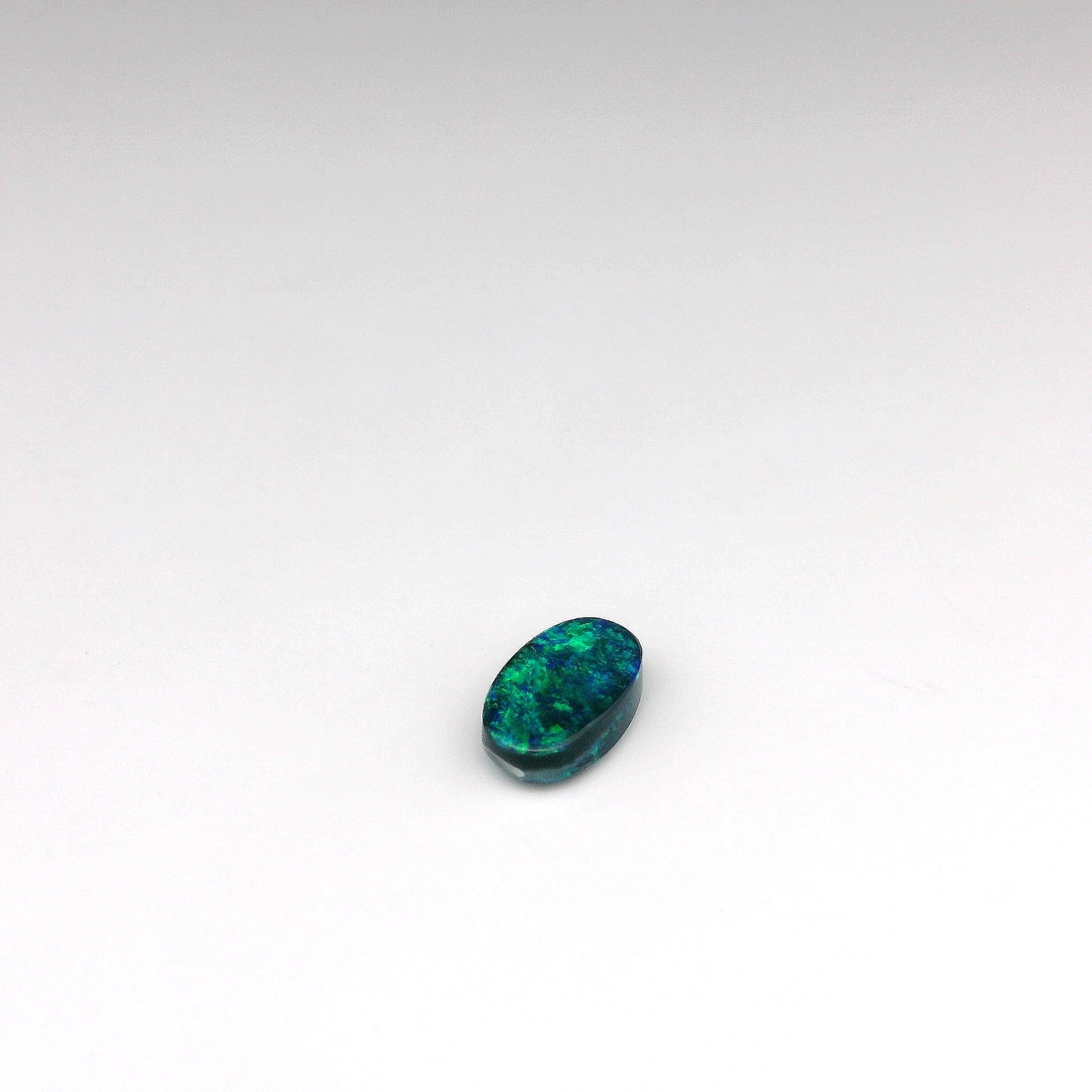 Bespoke 0.87ct Green Opal Ring