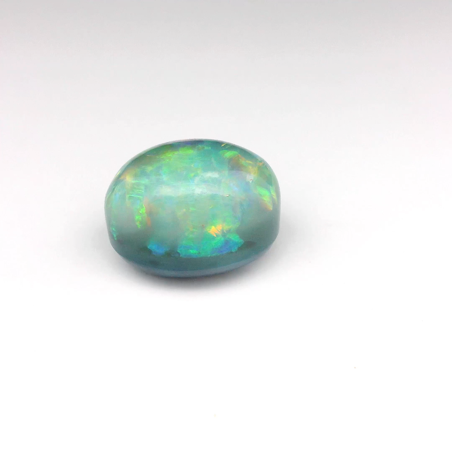 17.15 Orange Multicolour Opal Gemstone