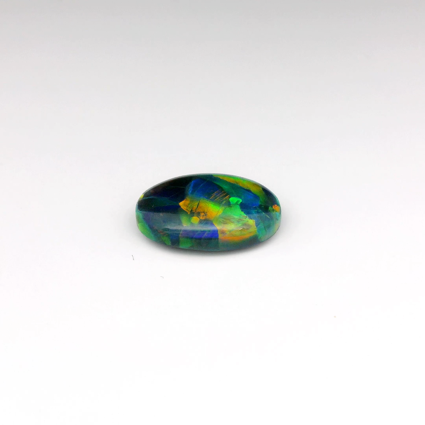 5.27ct Red Multicolour Opal Gemstone
