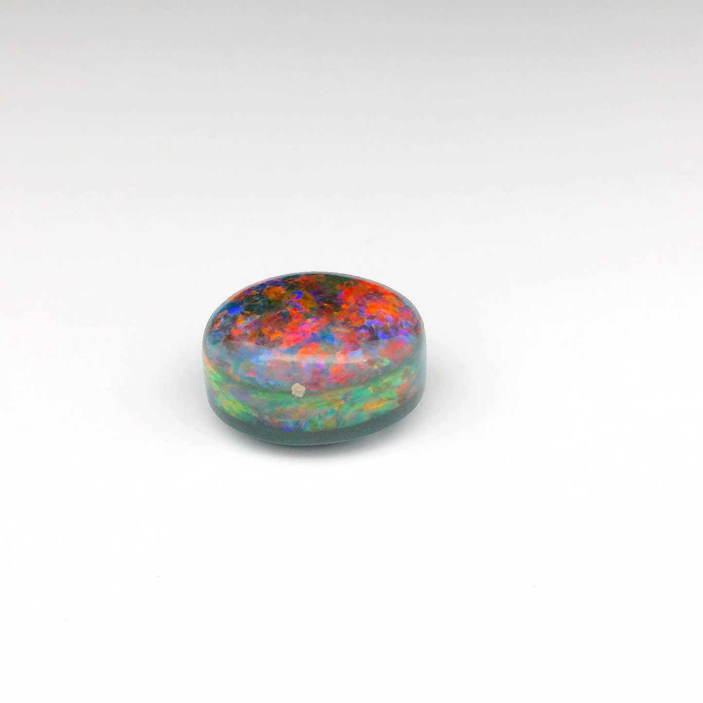 9.71ct Red Multicolour Opal Gemstone