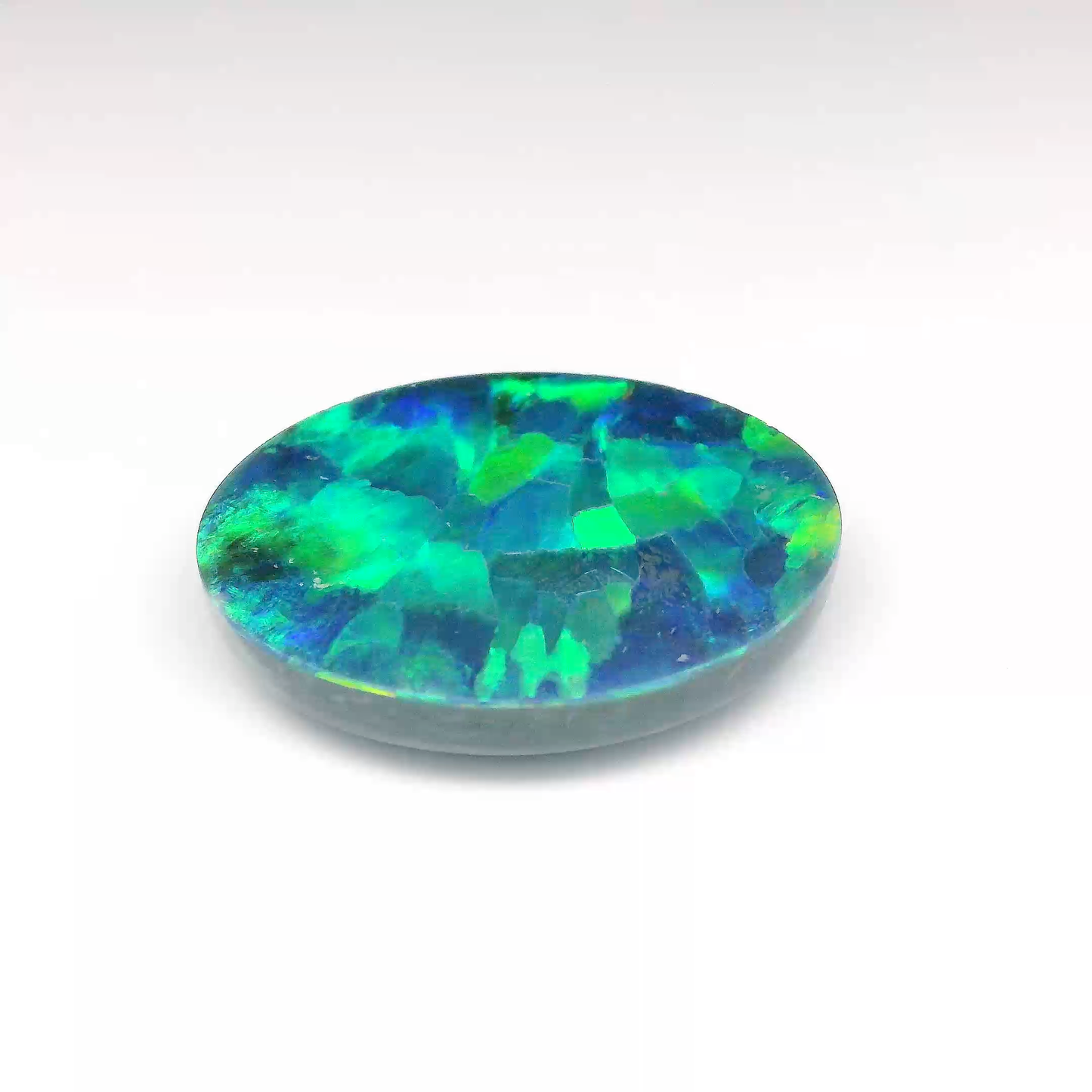 25.17ct Green, Blue Opal Gemstone