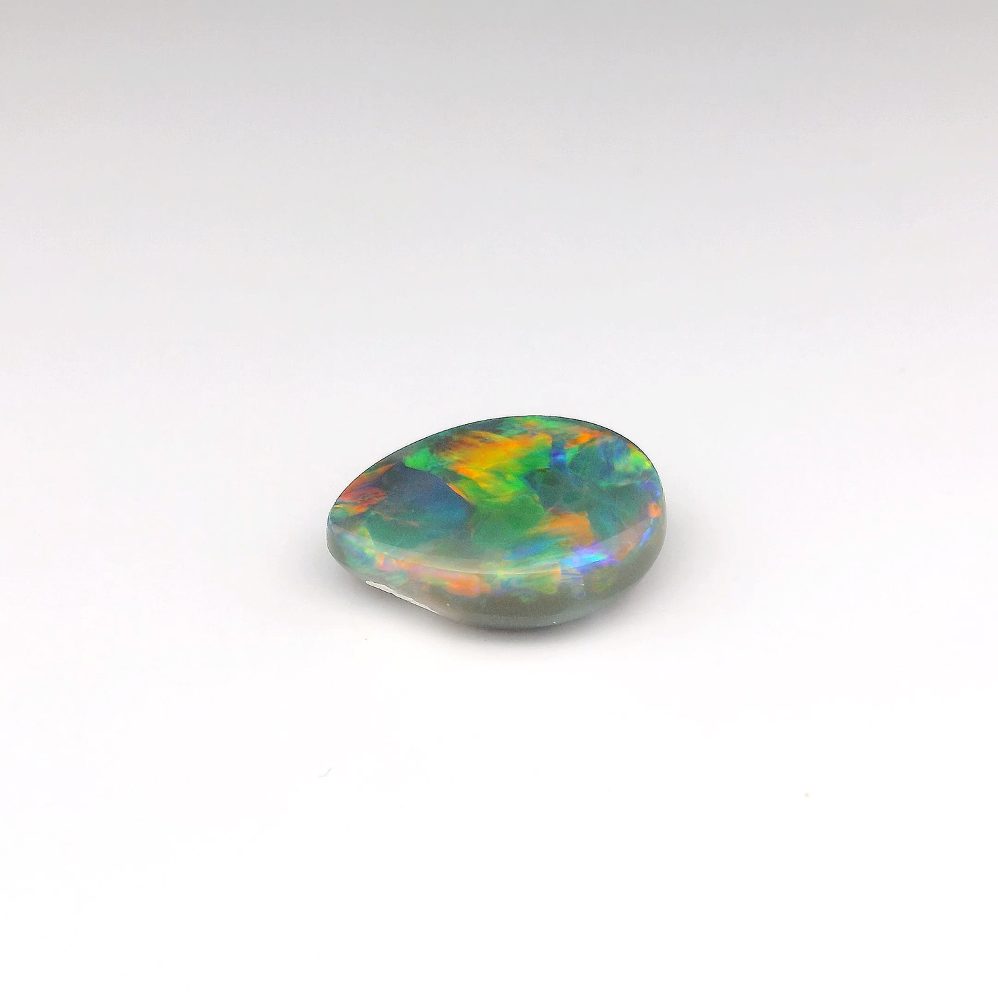 6.09ct Red Multicolour Opal Gemstone