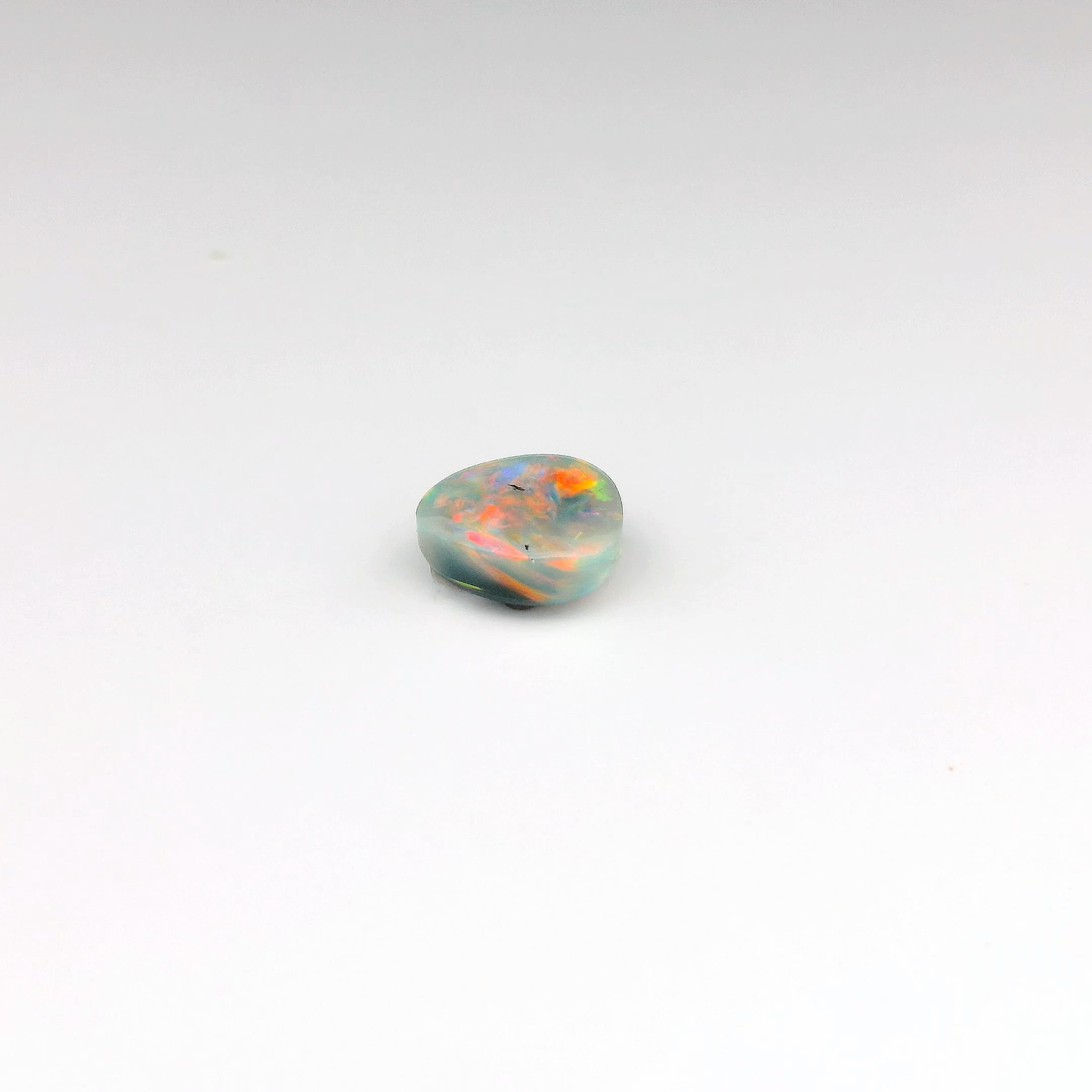 1.50ct Red Multicolour Opal Gemstone