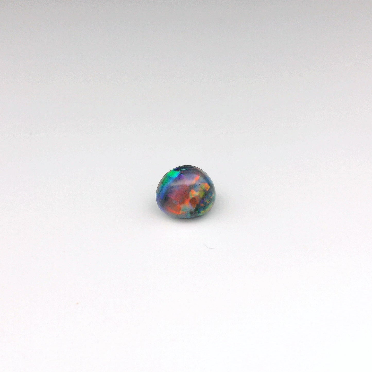 1.00ct Red Multicolour Opal Gemstone