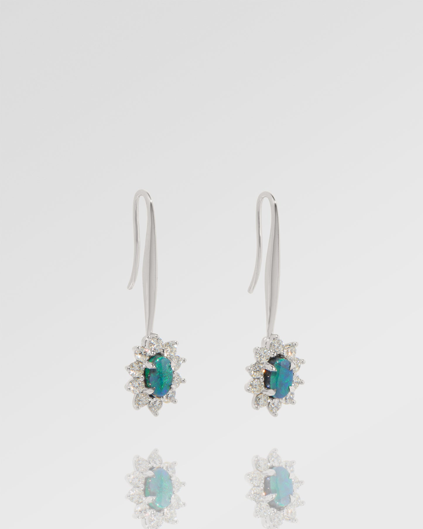 Hidden Valleys Earrings, 1.13ct