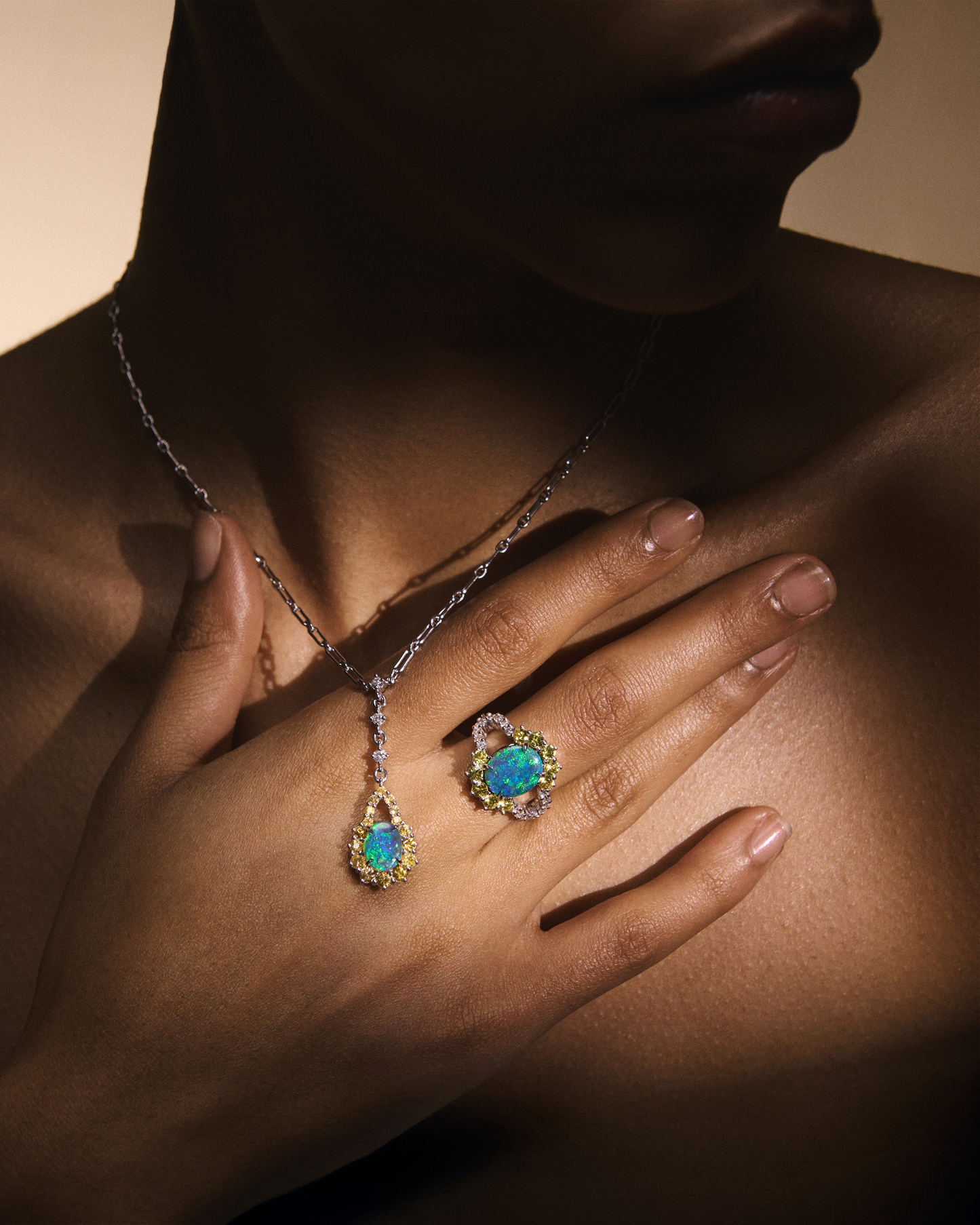 Hidden Valleys Necklace, 2.05ct