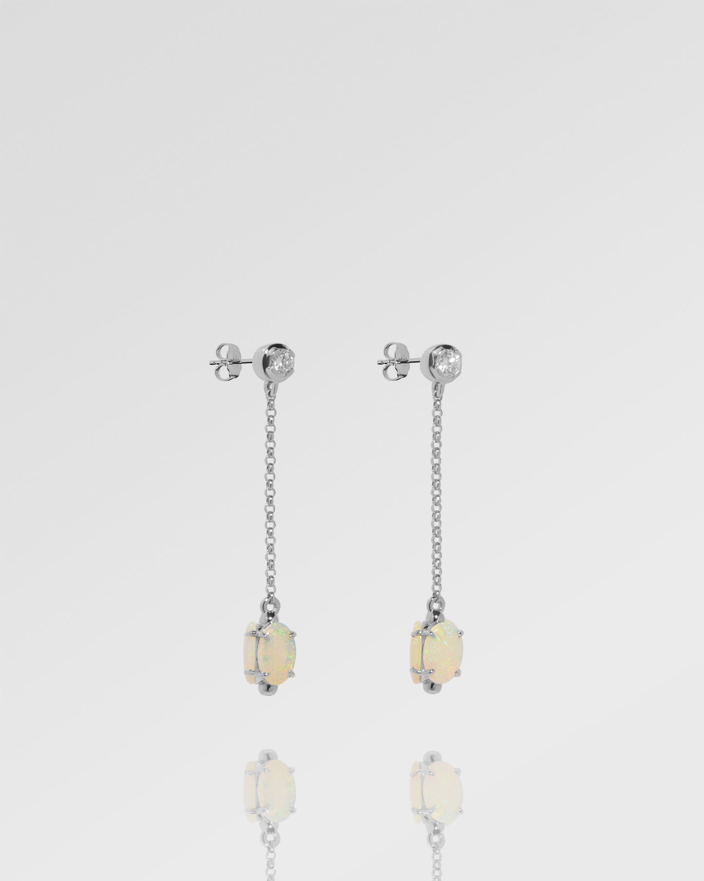 Orecchini Tri Drop della collezione Classic Opal di Cheal