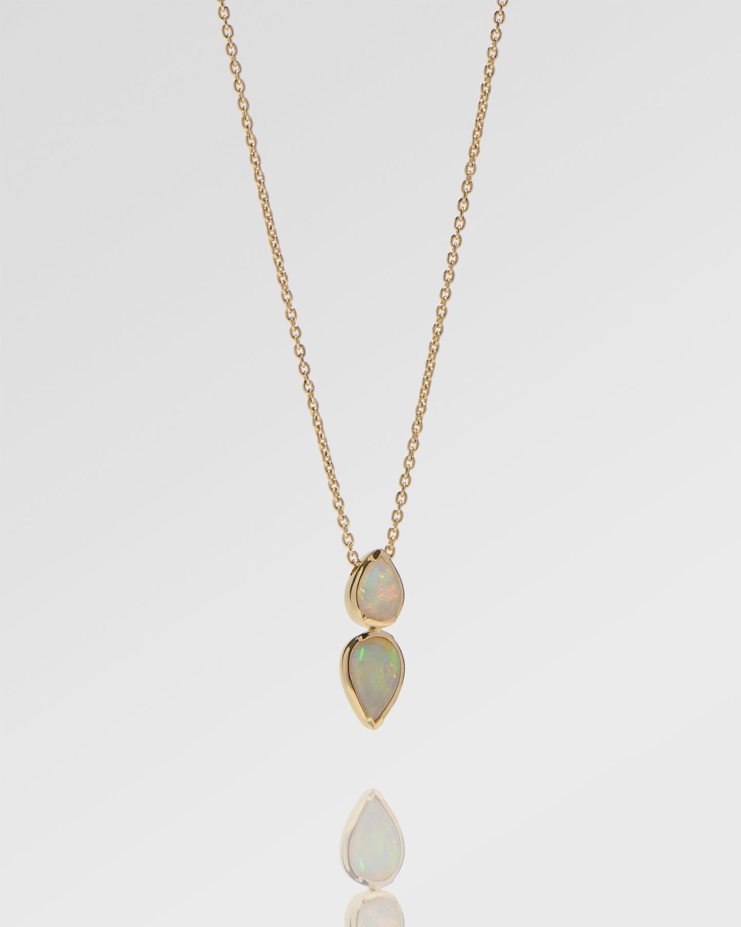 チアル オパール クラシック コレクション ペア ネックレス