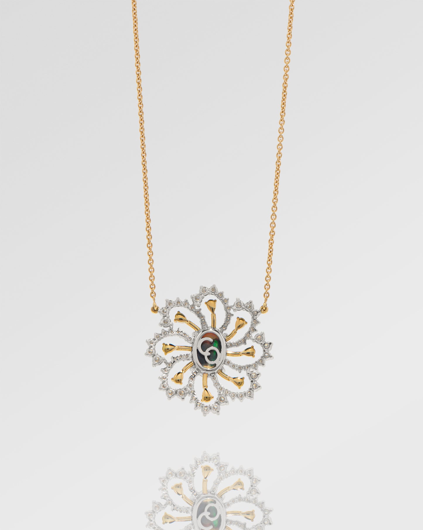 チアールオパール ハイジュエリー フルール ネックレス