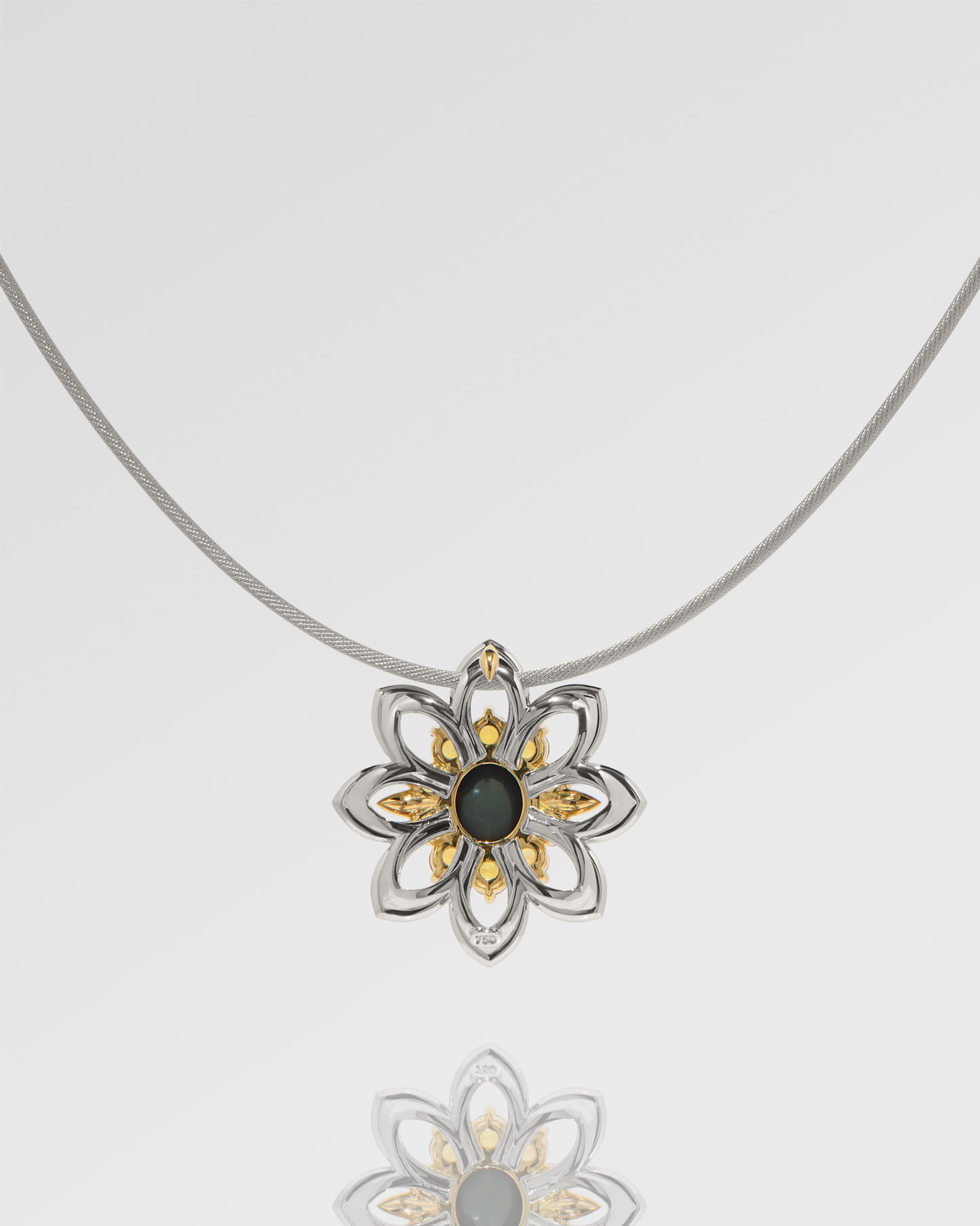 Hidden Valleys Necklace, 2.81ct