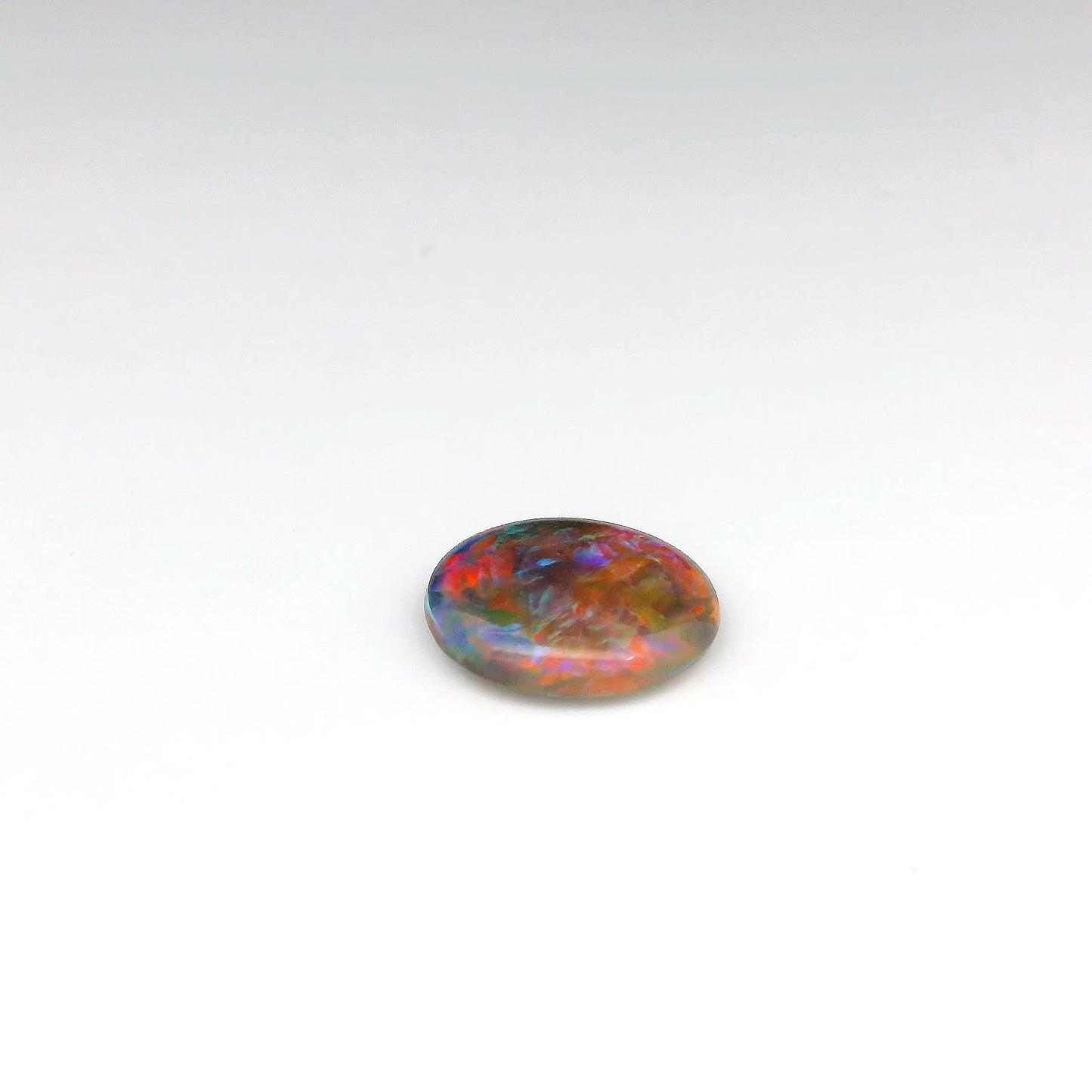 2.35ct Red-Multicolour Opal Gemstone