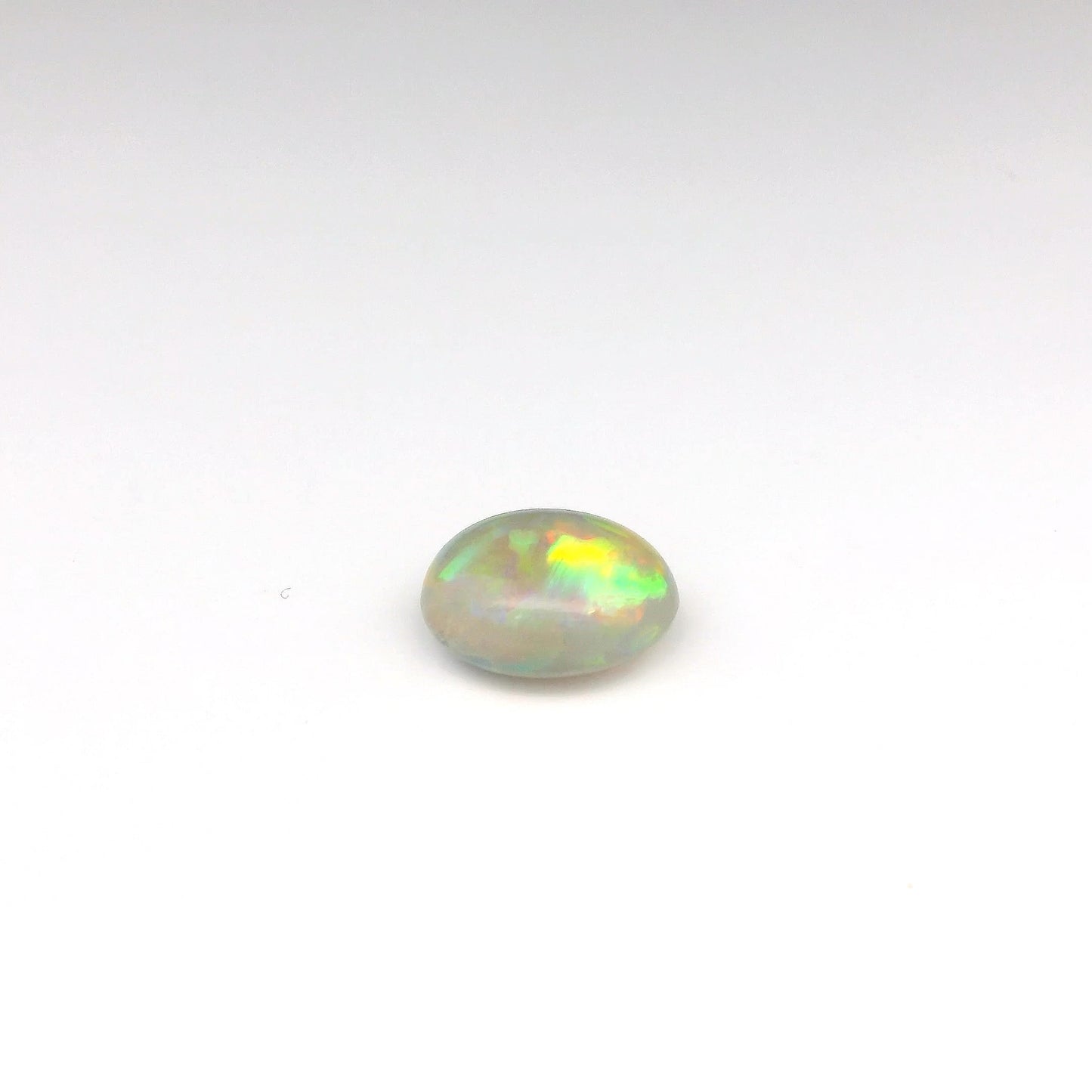 2.50ct Green-Multicolour Opal Ring