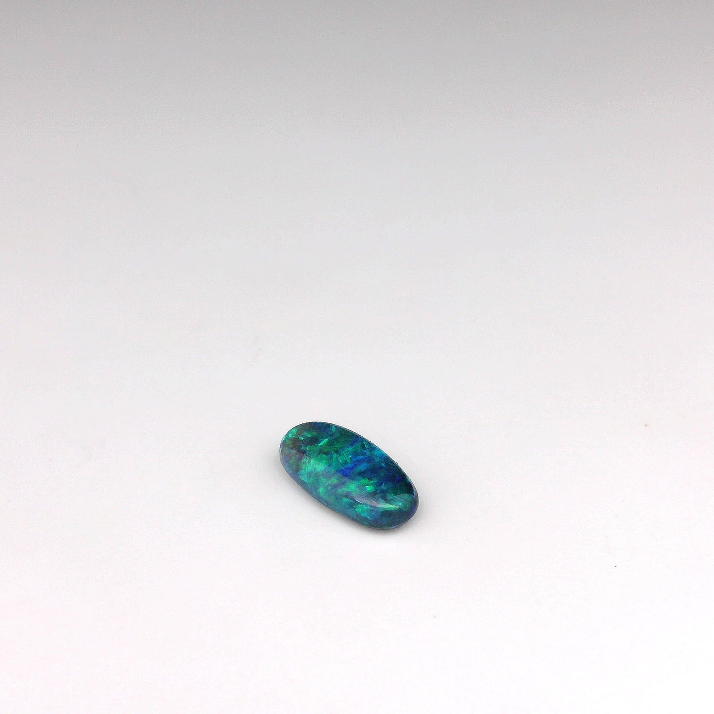 0.88ct Blue, Green Opal Gemstone