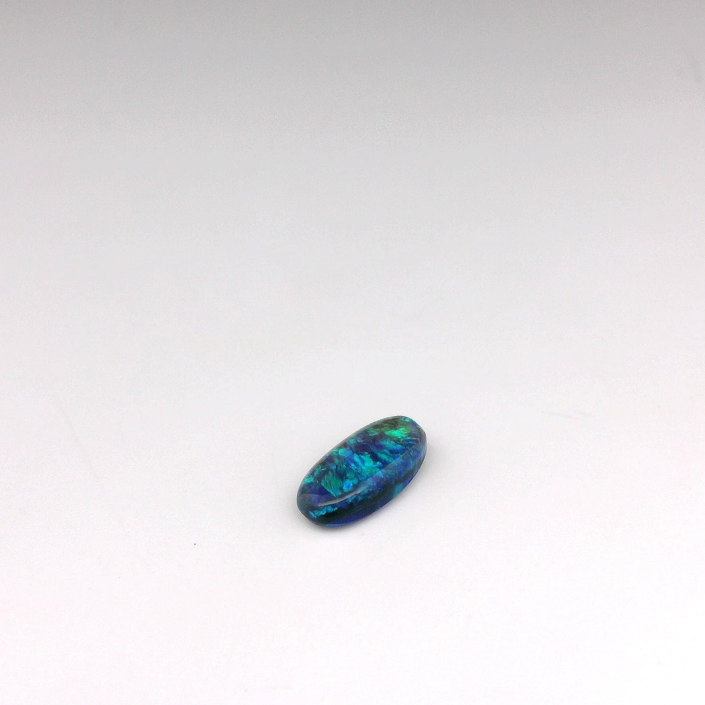 0.88ct Blue, Green Opal Gemstone