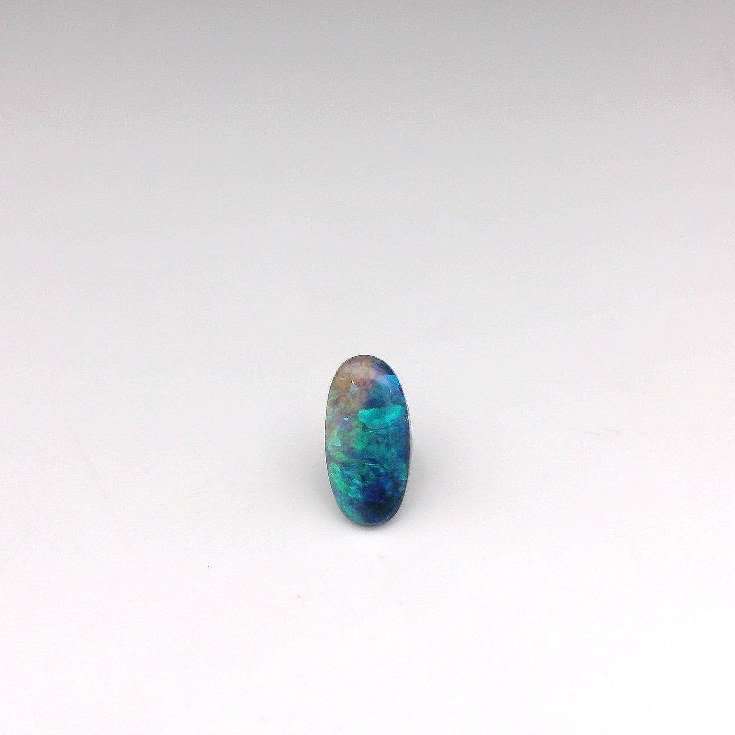 0.88ct Blue, Green Opal Gemstone