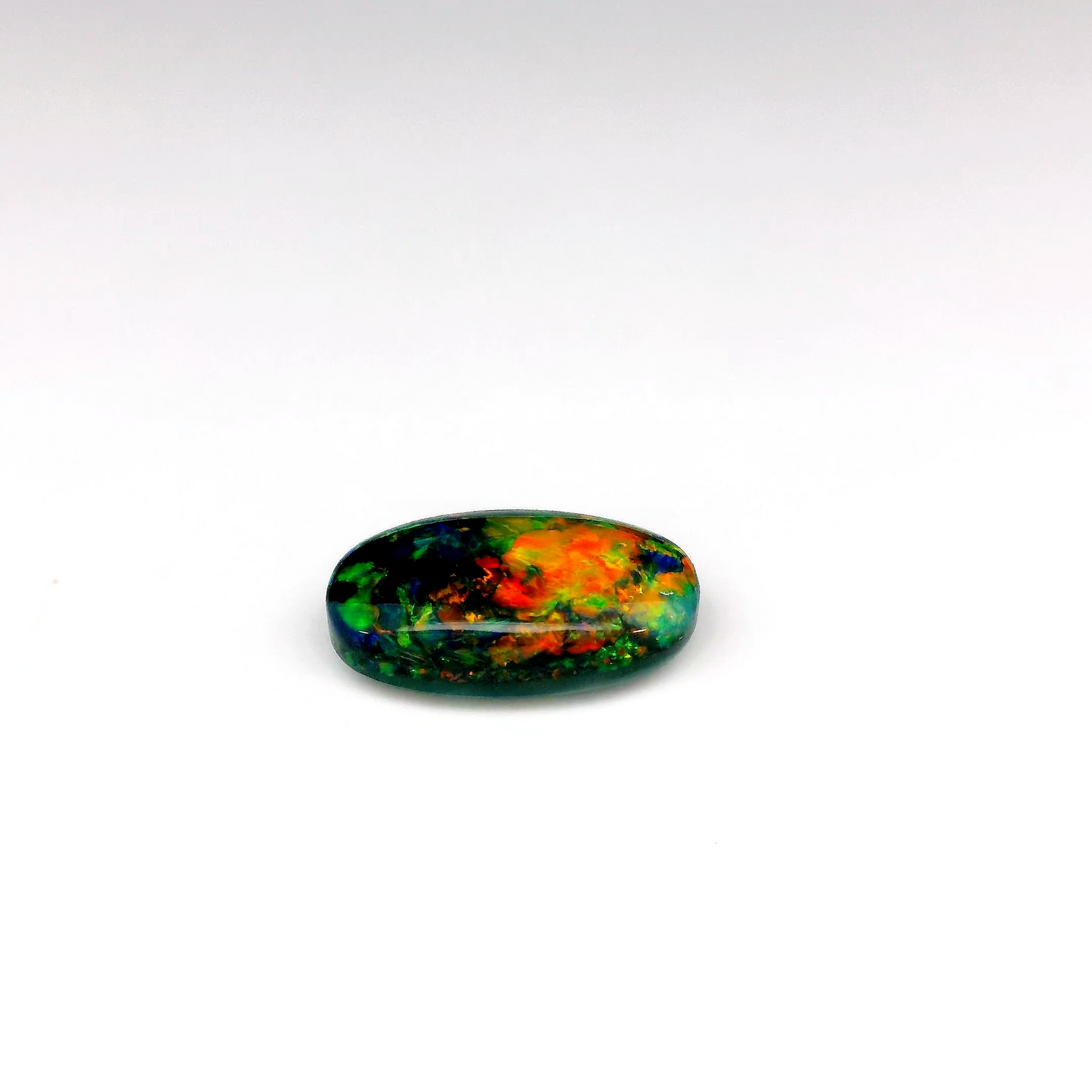 3.13ct Red Multicolour Opal Gemstone