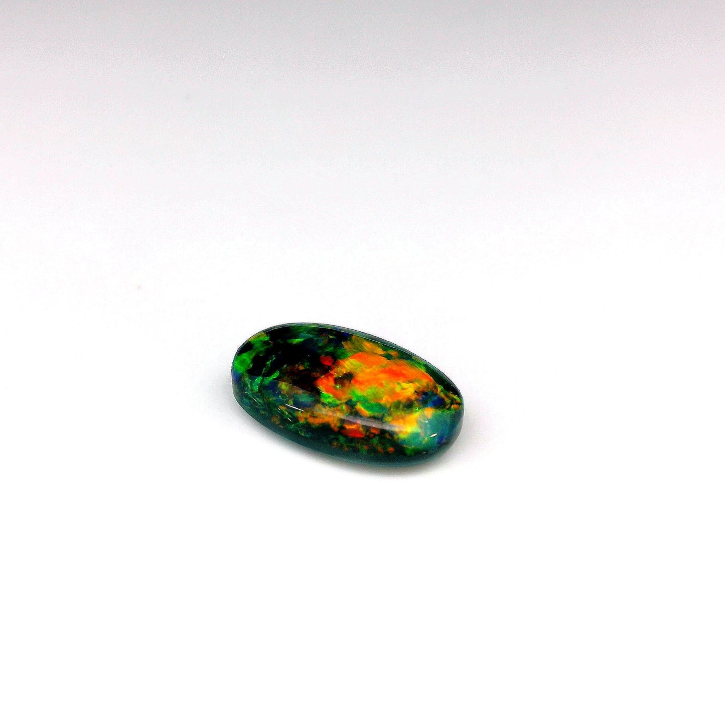 3.13ct Red Multicolour Opal Gemstone