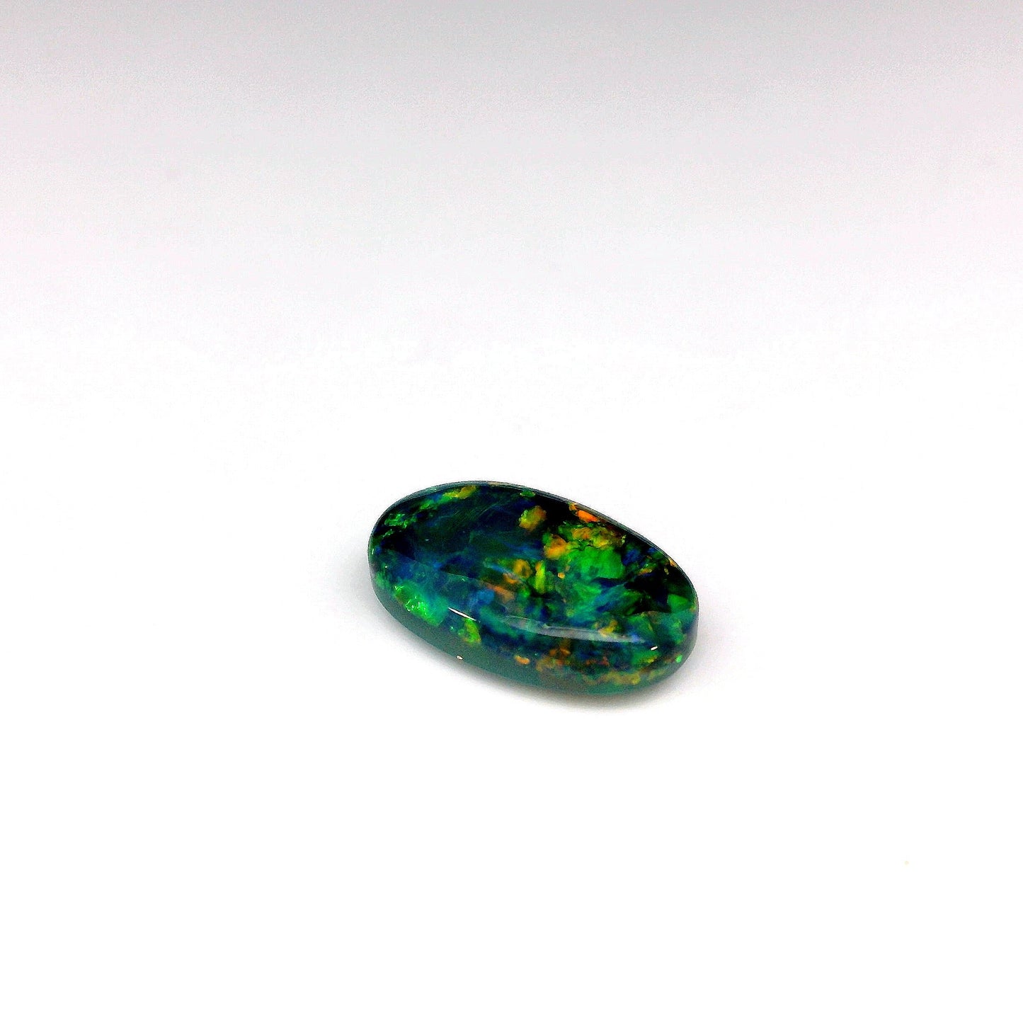3.13ct Red Multicolour Opal Gemstone