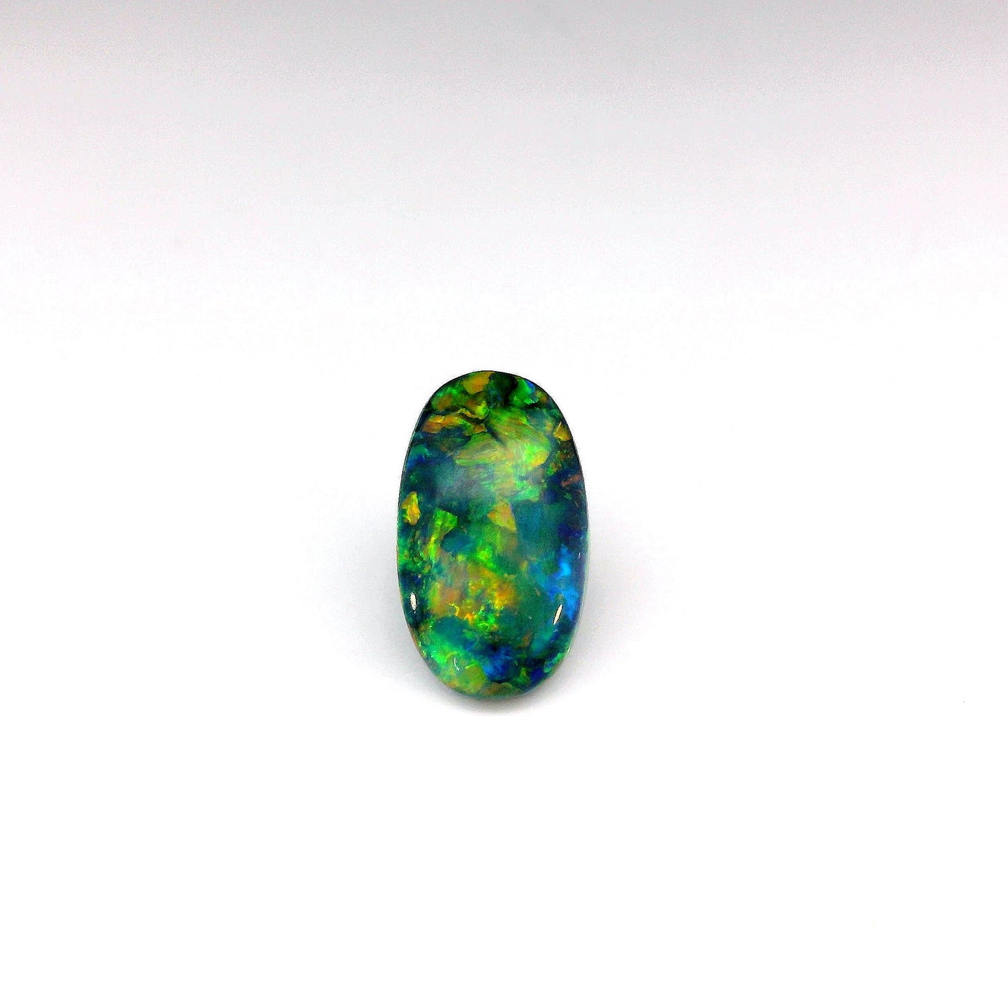 3.13ct Red Multicolour Opal Gemstone