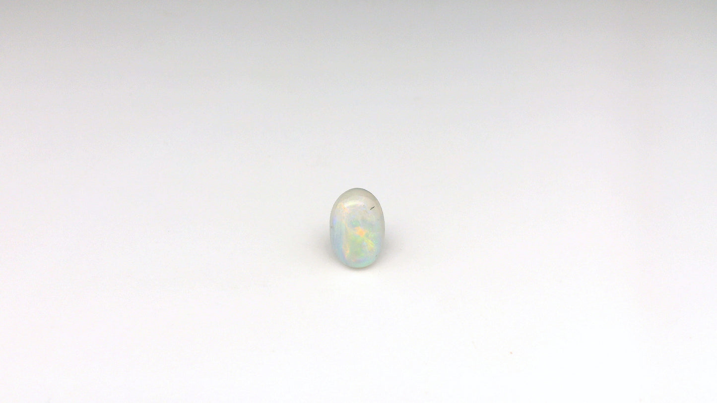 0.96ct Red Multicolour Opal Gemstone