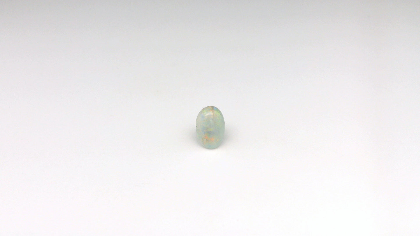 0.62ct Red Multicolour Opal Gemstone