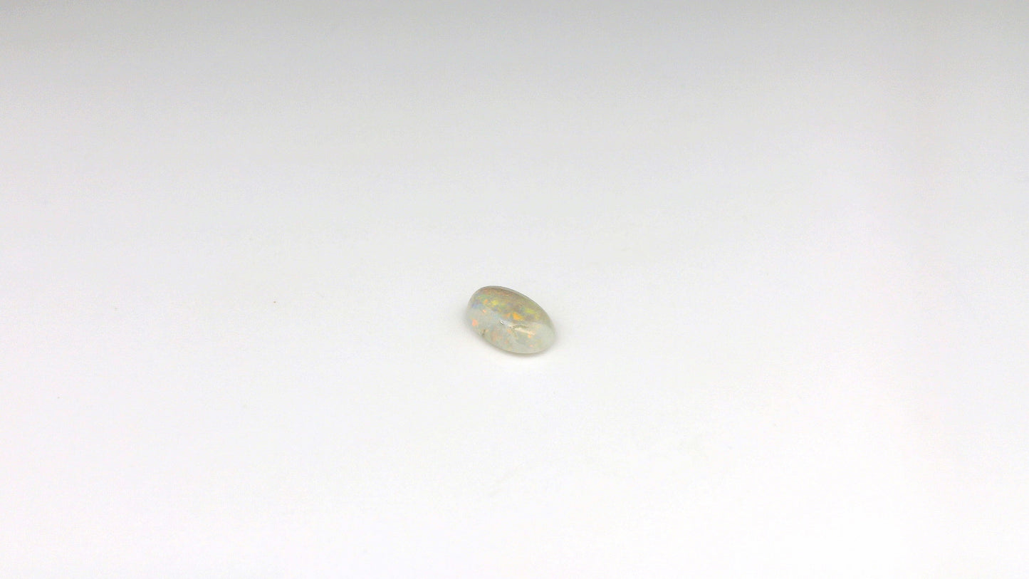 0.62ct Red Multicolour Opal Gemstone