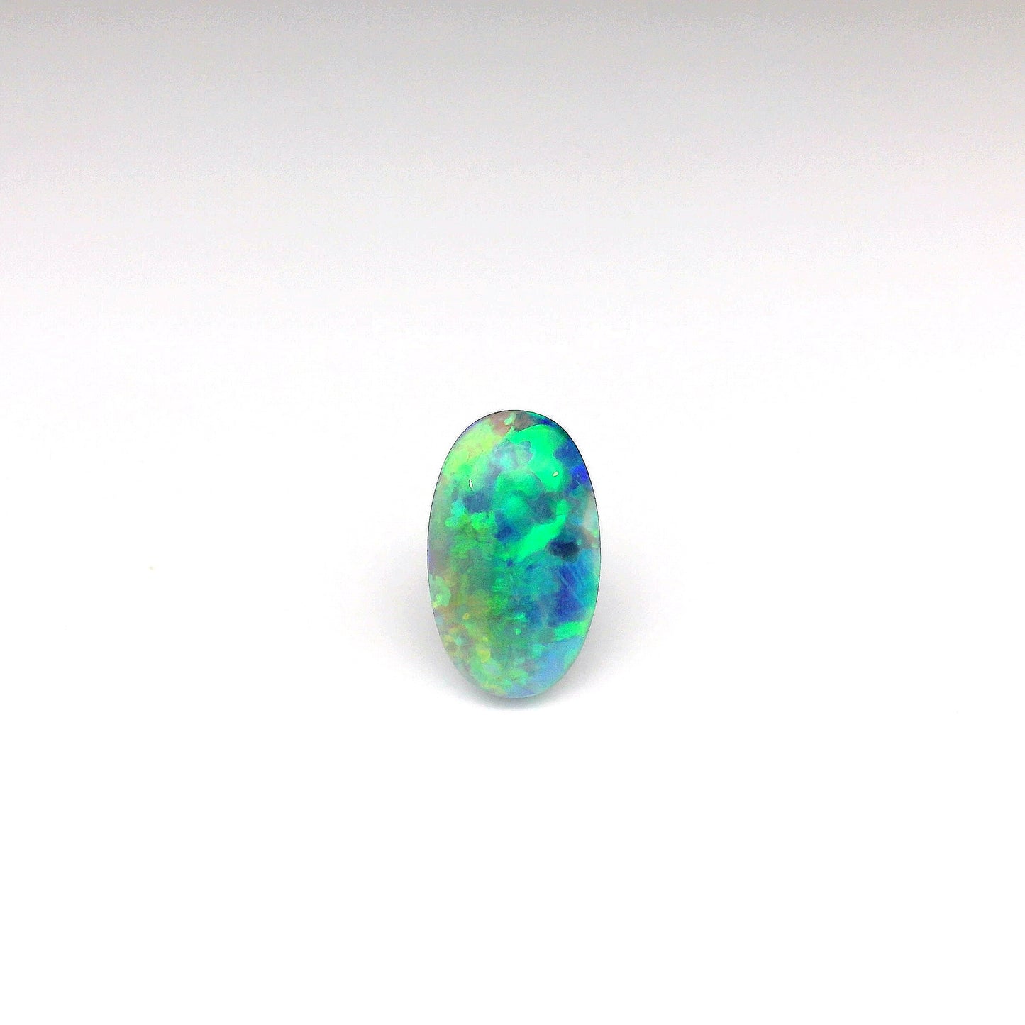 3.17ct Green, Orange Opal Gemstone