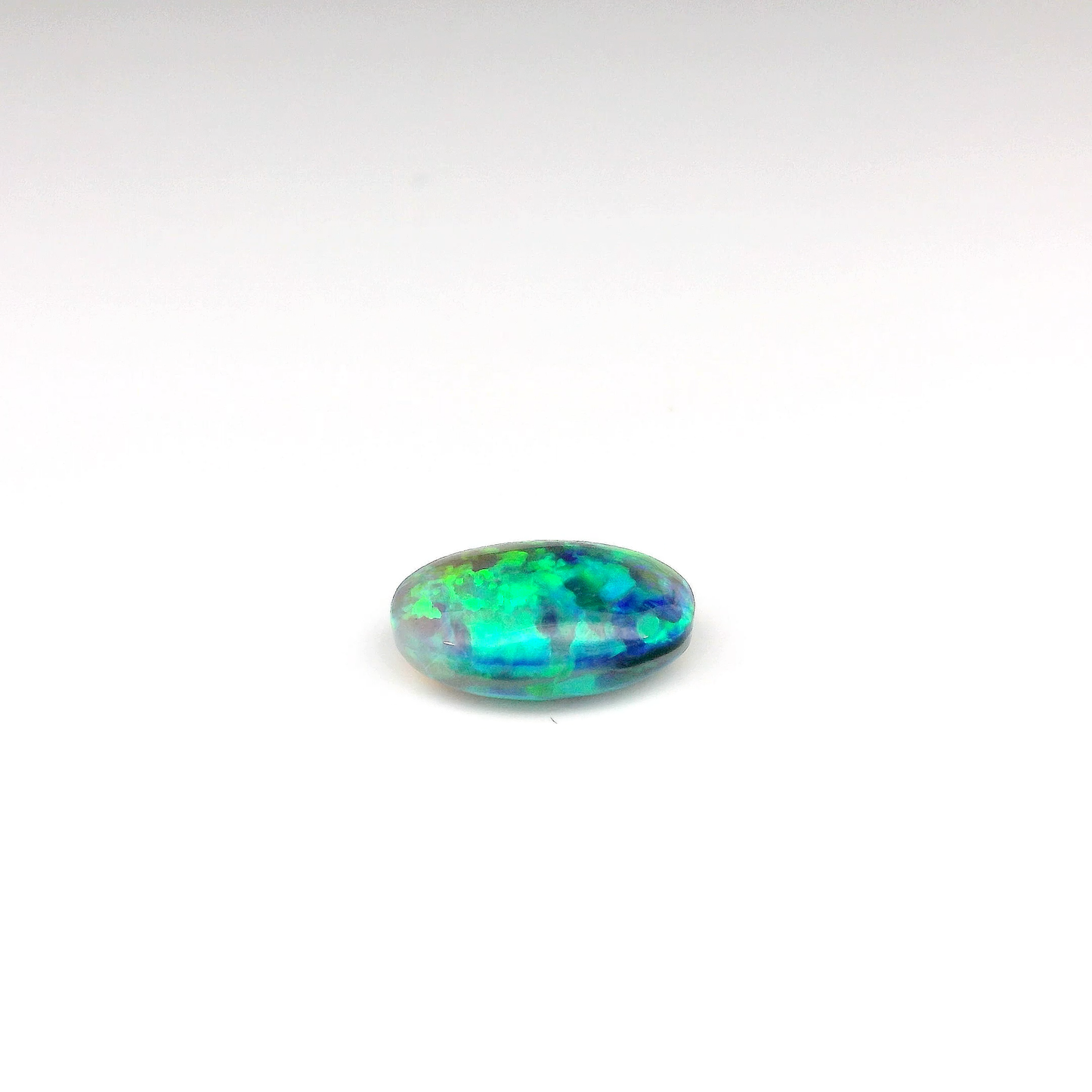 3.17ct Green, Orange Opal Gemstone