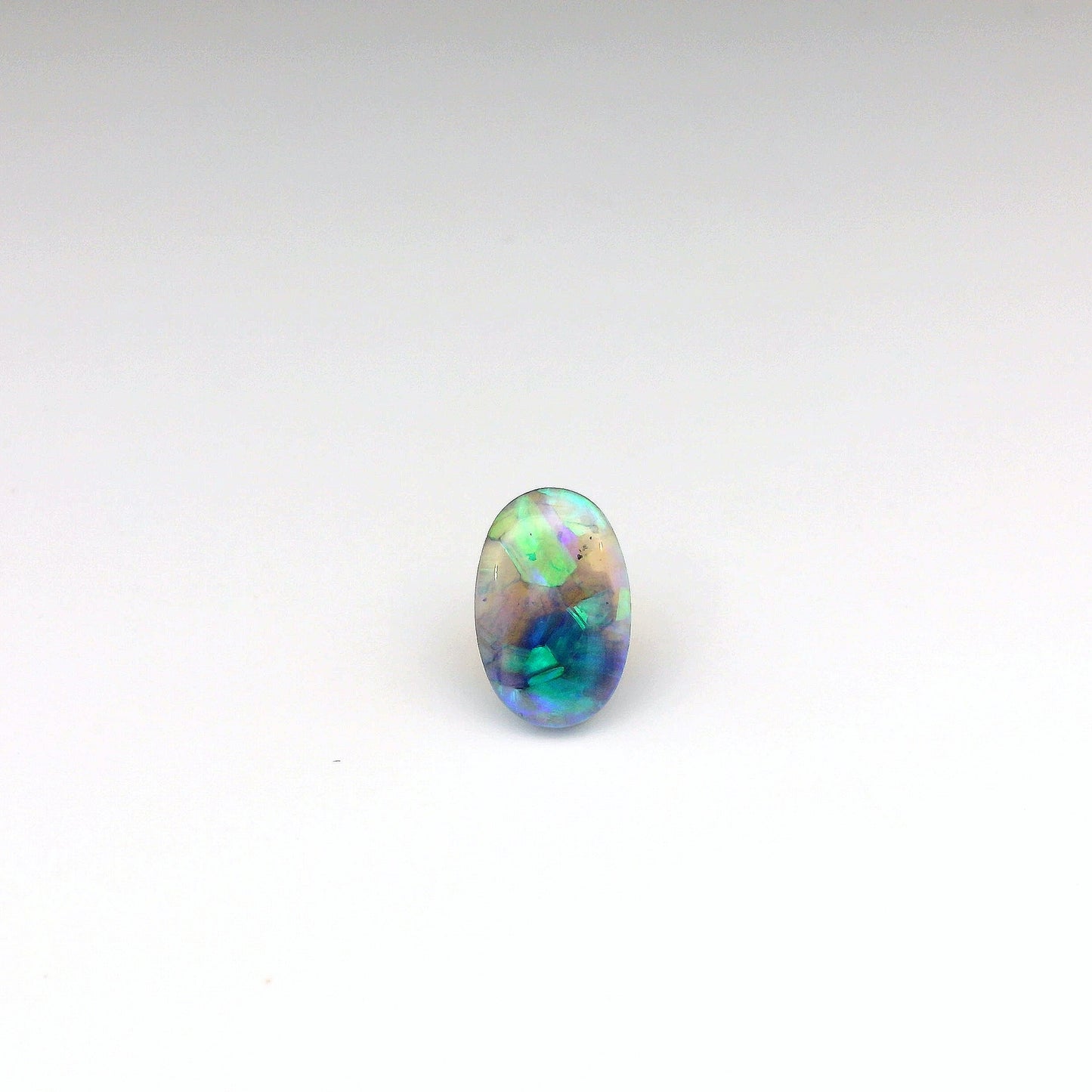 1.54ct Green, Purple Opal Gemstone