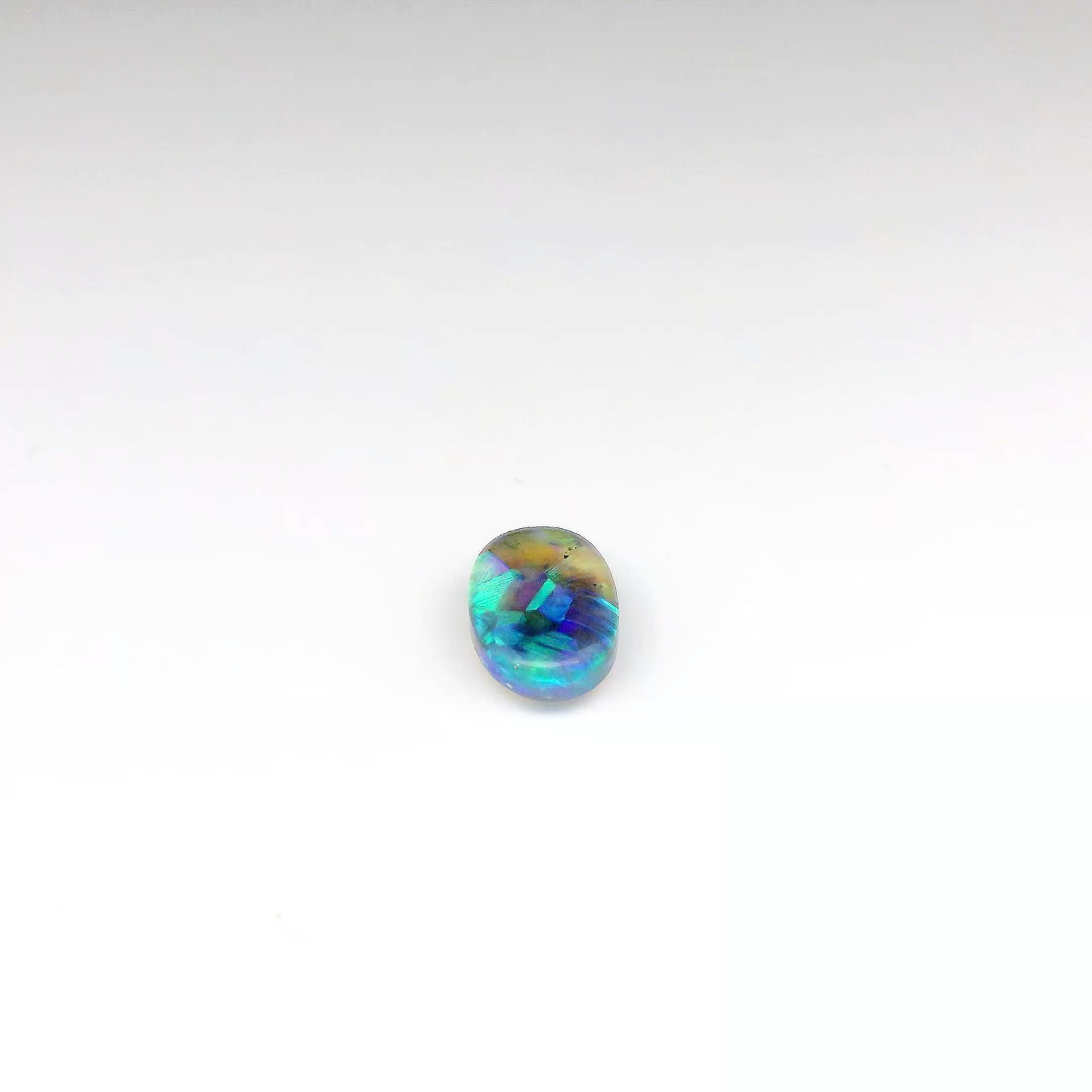1.54ct Green, Purple Opal Gemstone