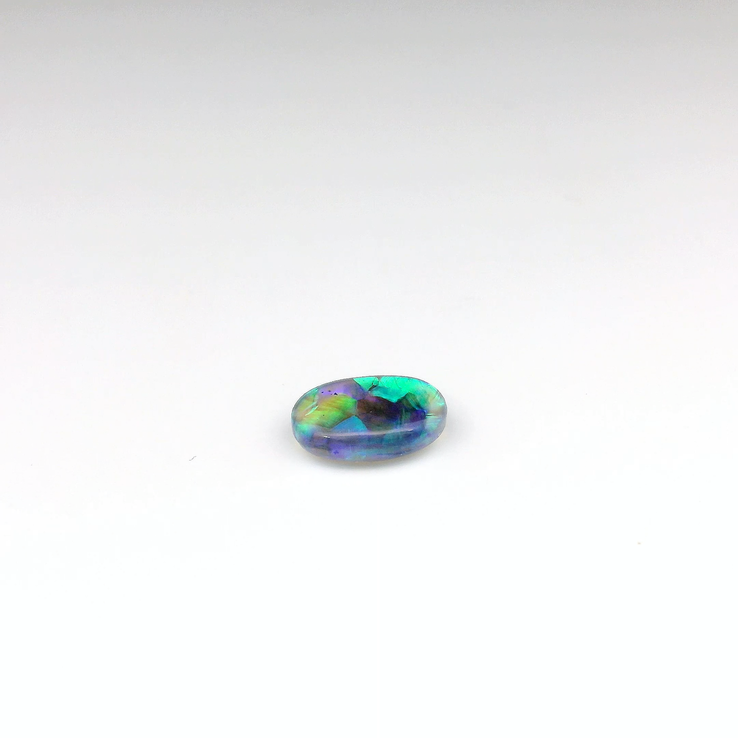 1.54ct Green, Purple Opal Gemstone