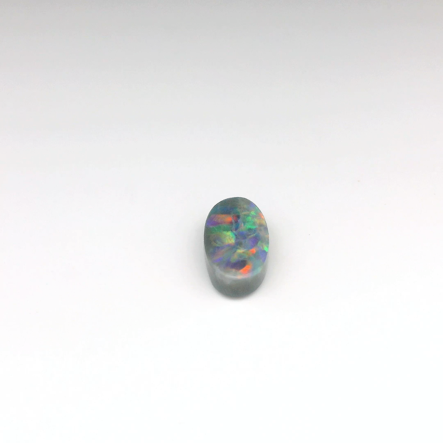 2.18ct Red Multicolour Opal Gemstone