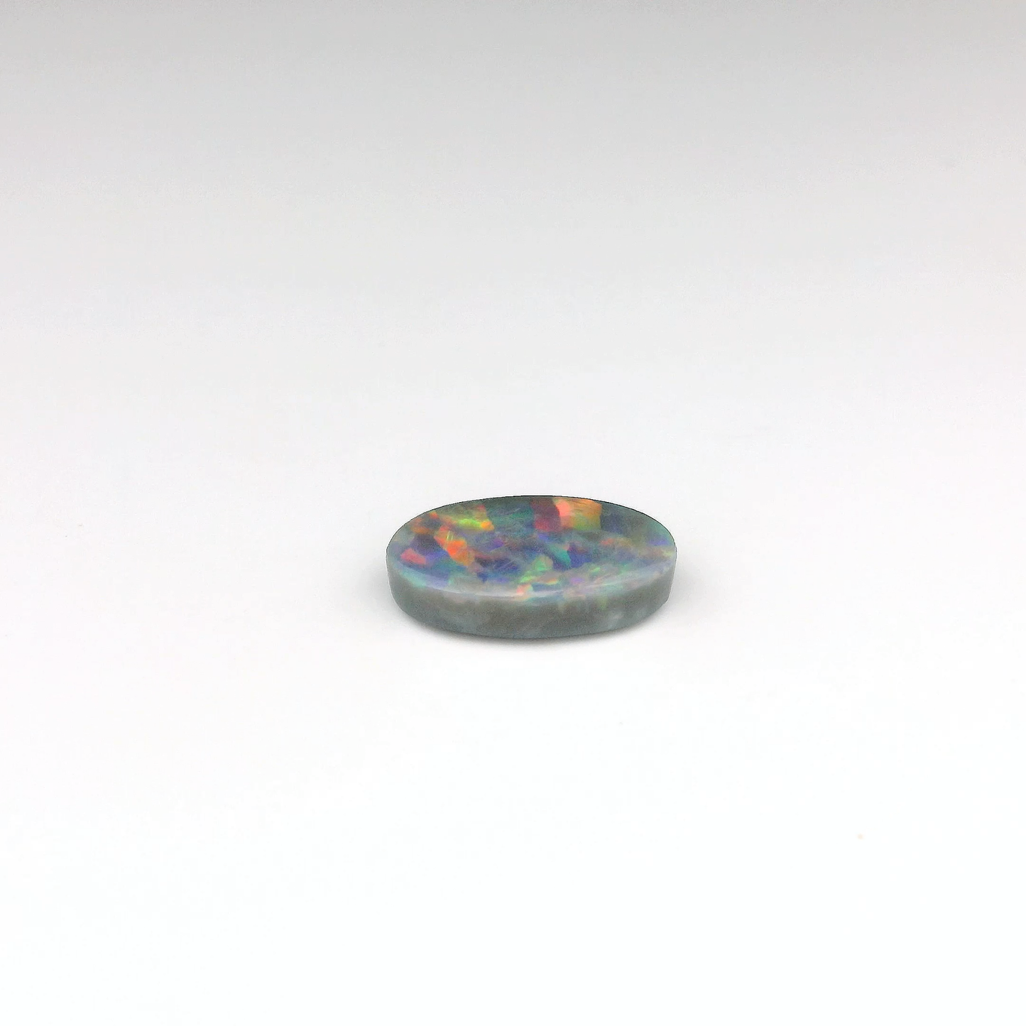 2.18ct Red Multicolour Opal Gemstone