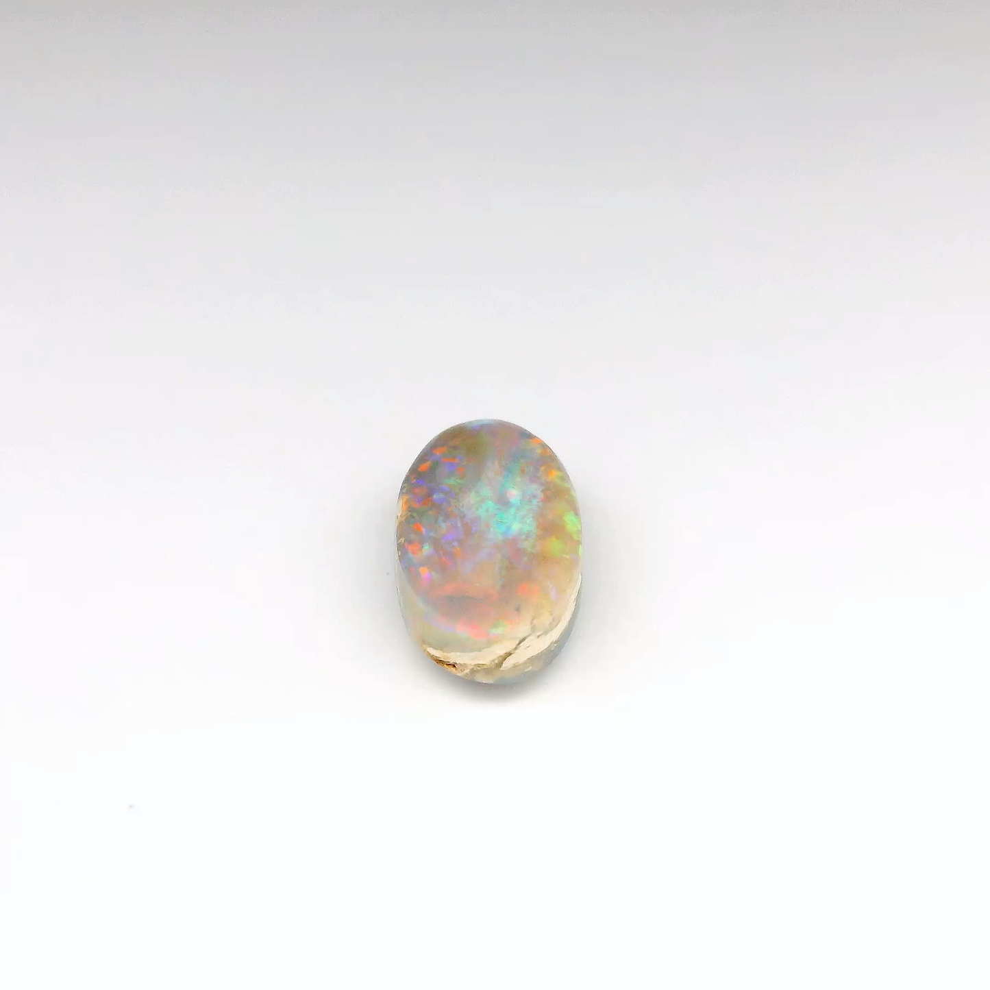 4.27ct Orange Multicolour Opal Gemstone