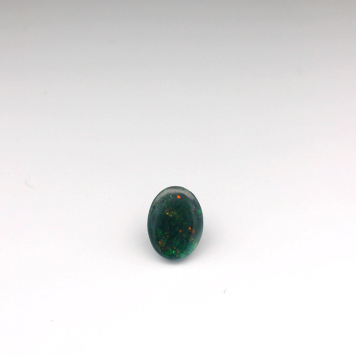 1.65ct Red, Green Opal Gemstone