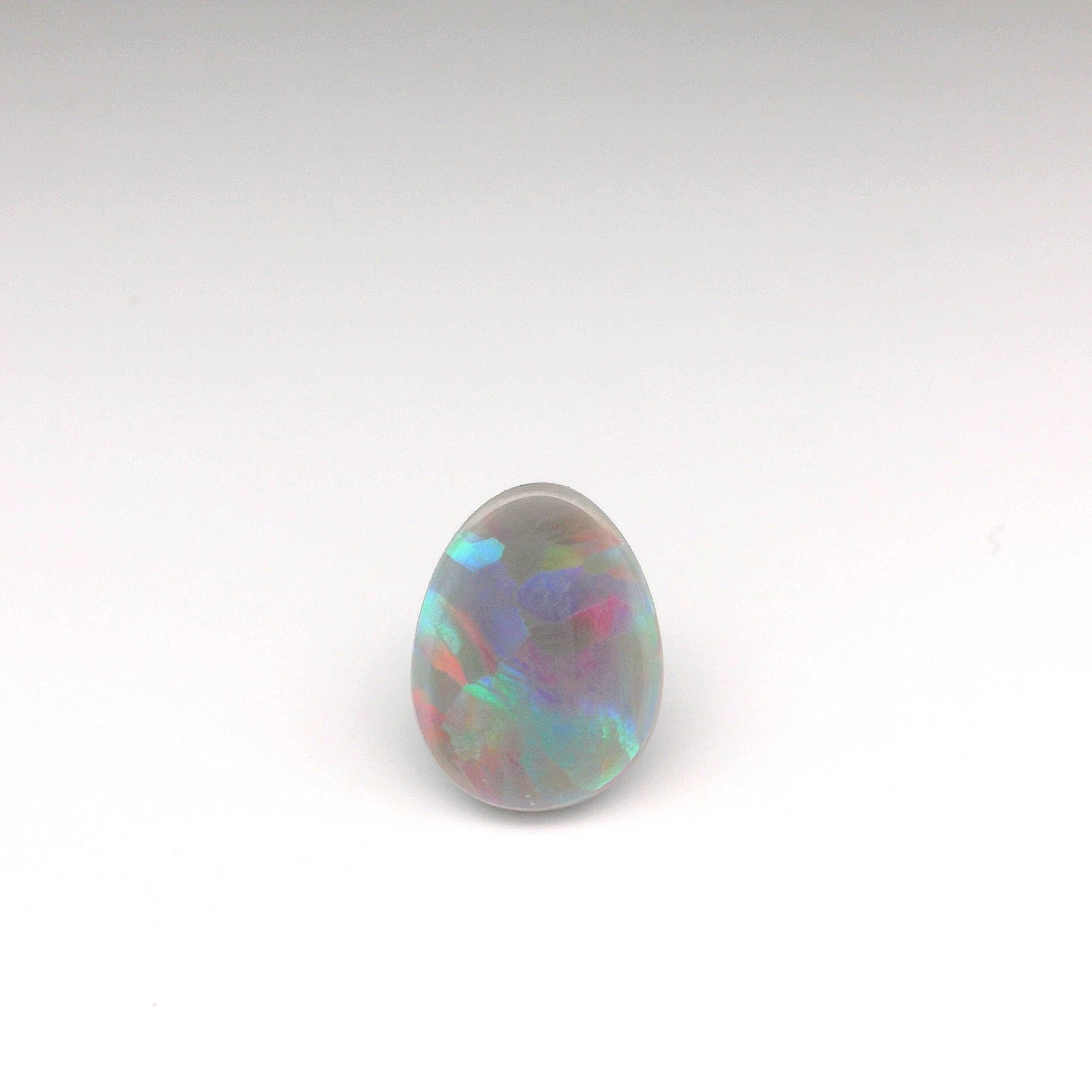 3.80ct Green Mutlicolour Opal Gemstone