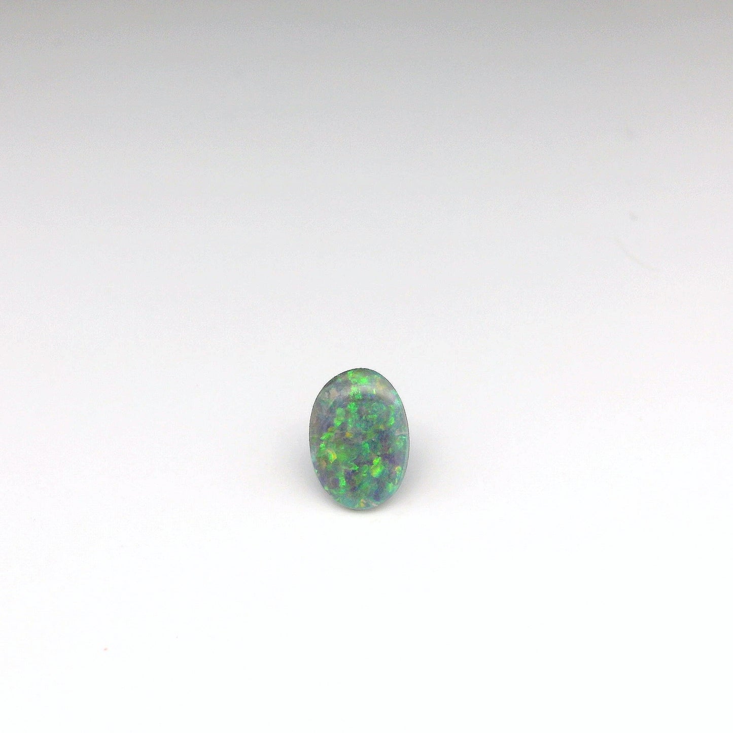 0.92ct Green, Orange Opal Gemstone