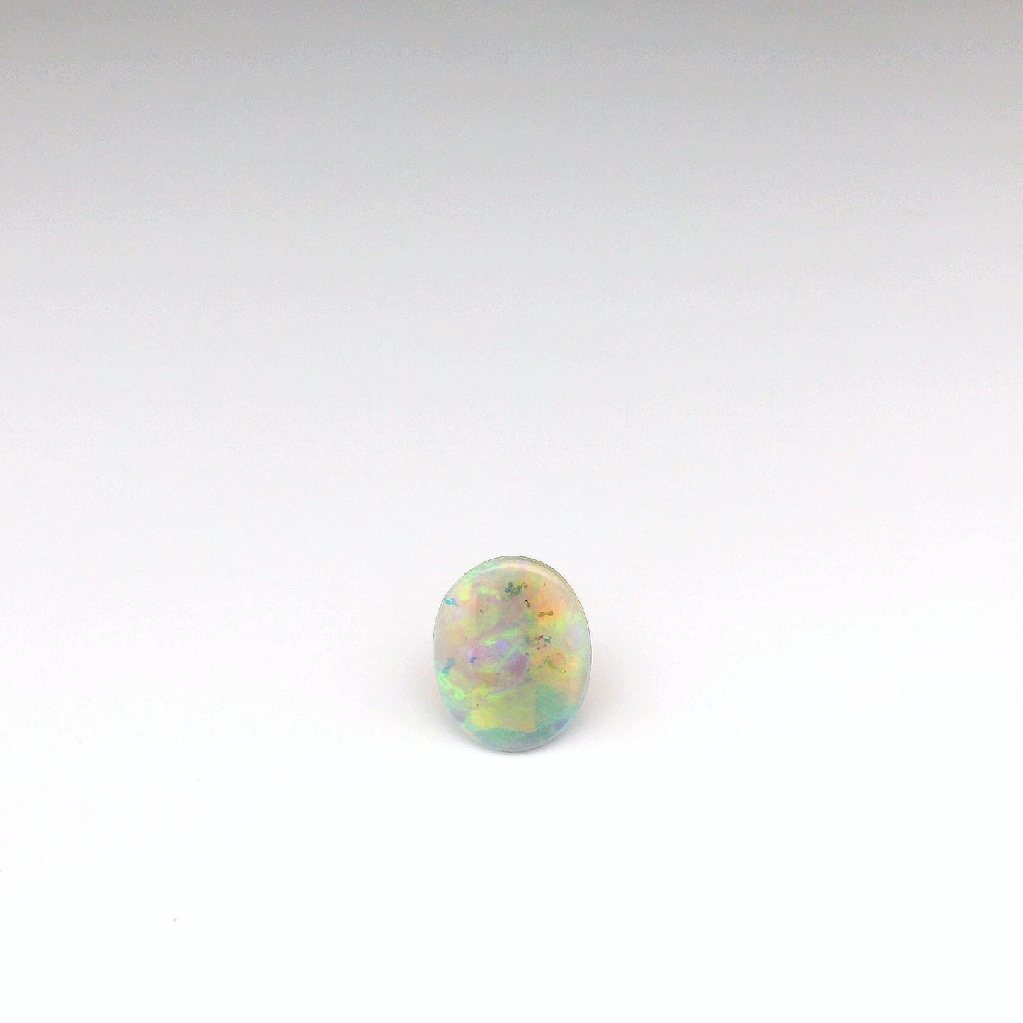 0.96ct Red Multicolour Opal Gemstone