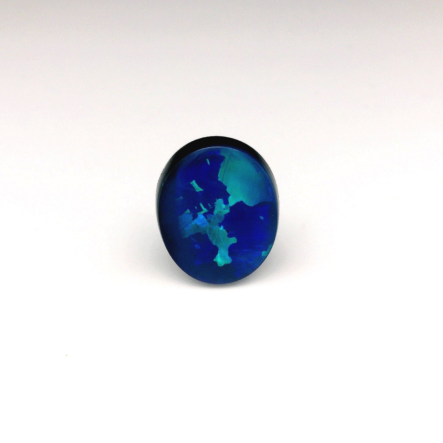 6.33ct Blue, Green Opal Gemstone