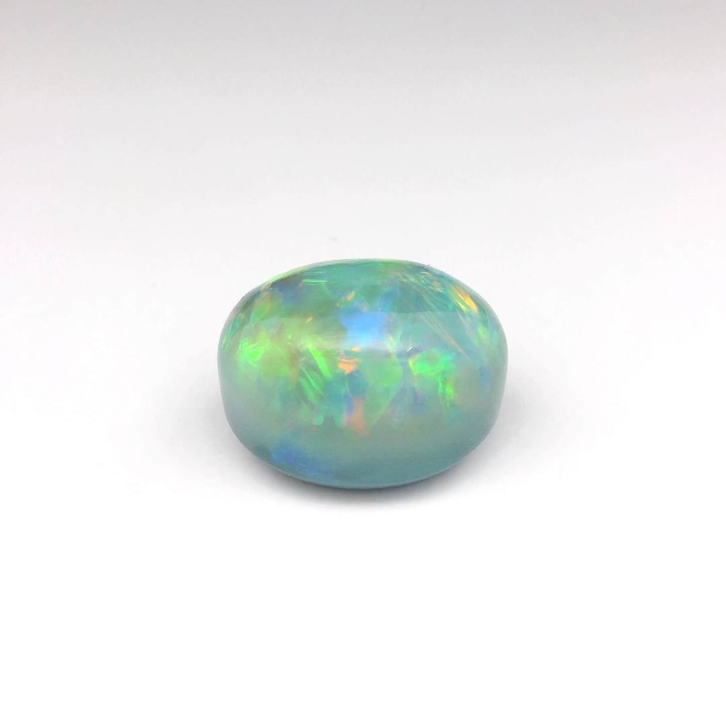 17.15 Orange Multicolour Opal Gemstone