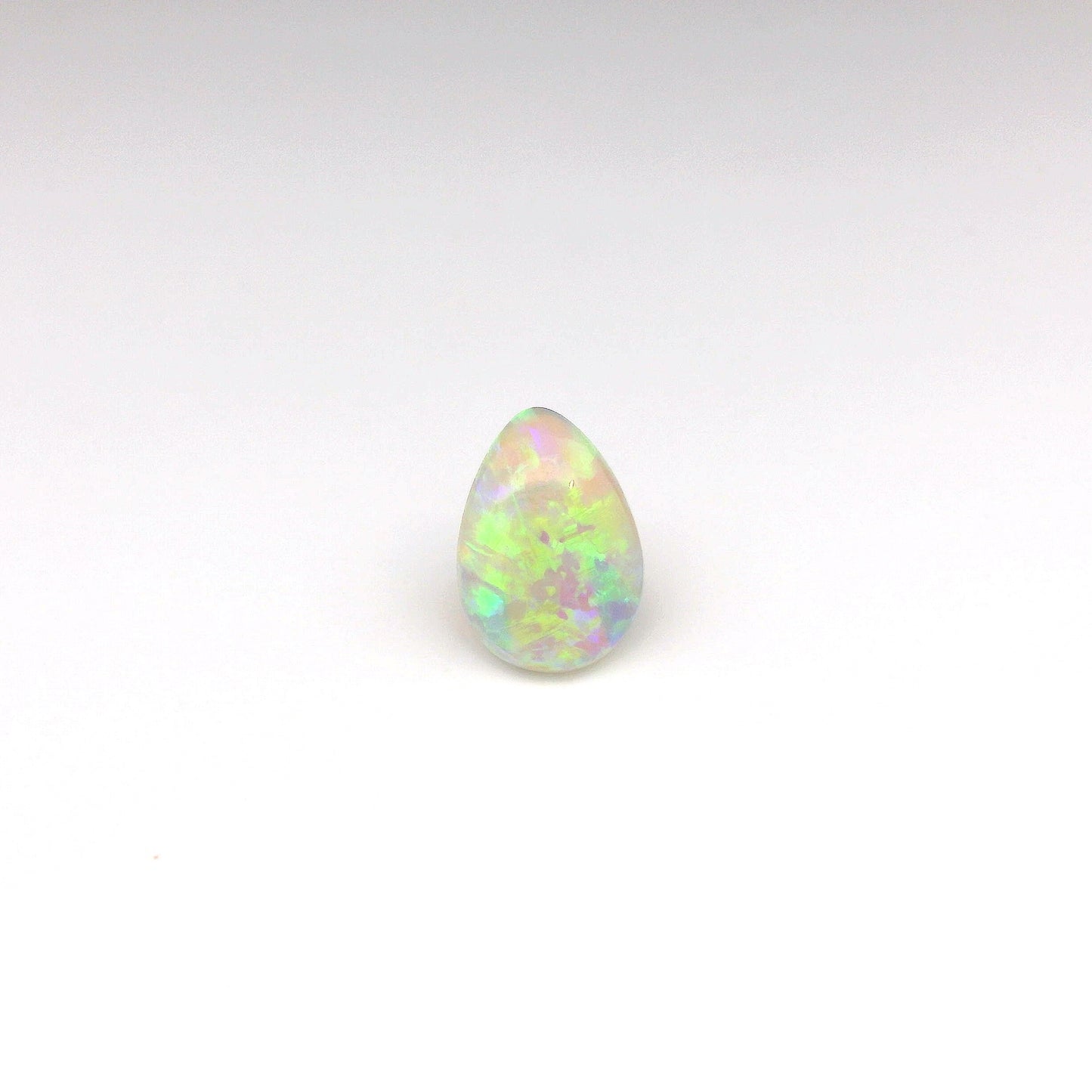 Bespoke 1.86ct Green, Orange Opal Ring