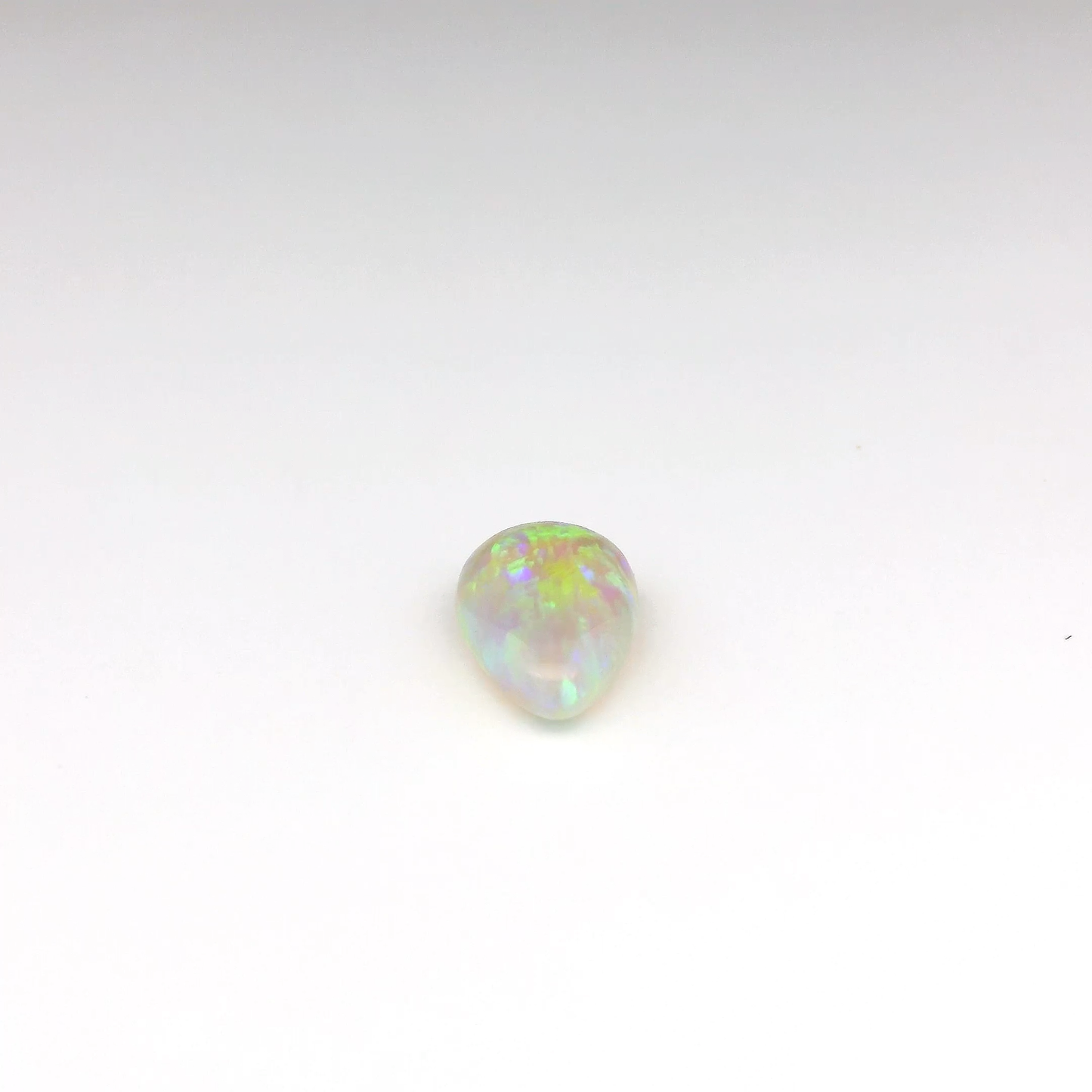 Bespoke 1.86ct Green, Orange Opal Ring