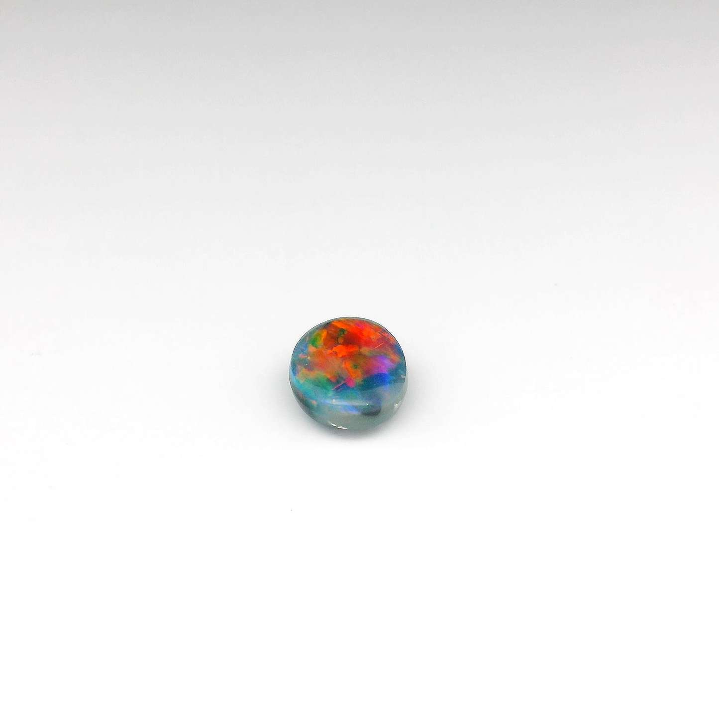 1.78ct Red Multicolour Opal Gemstone