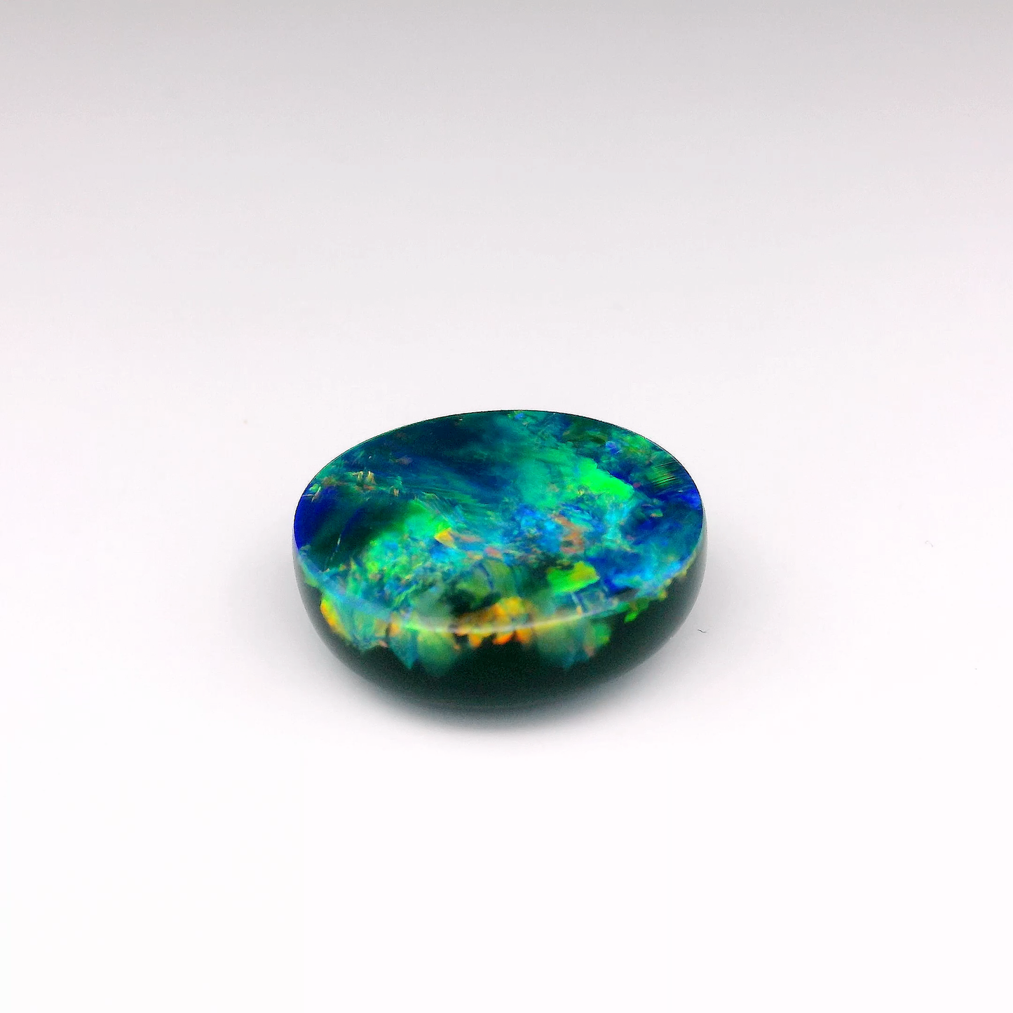 14.00ct Orange Mutlicolour Opal Gemstone
