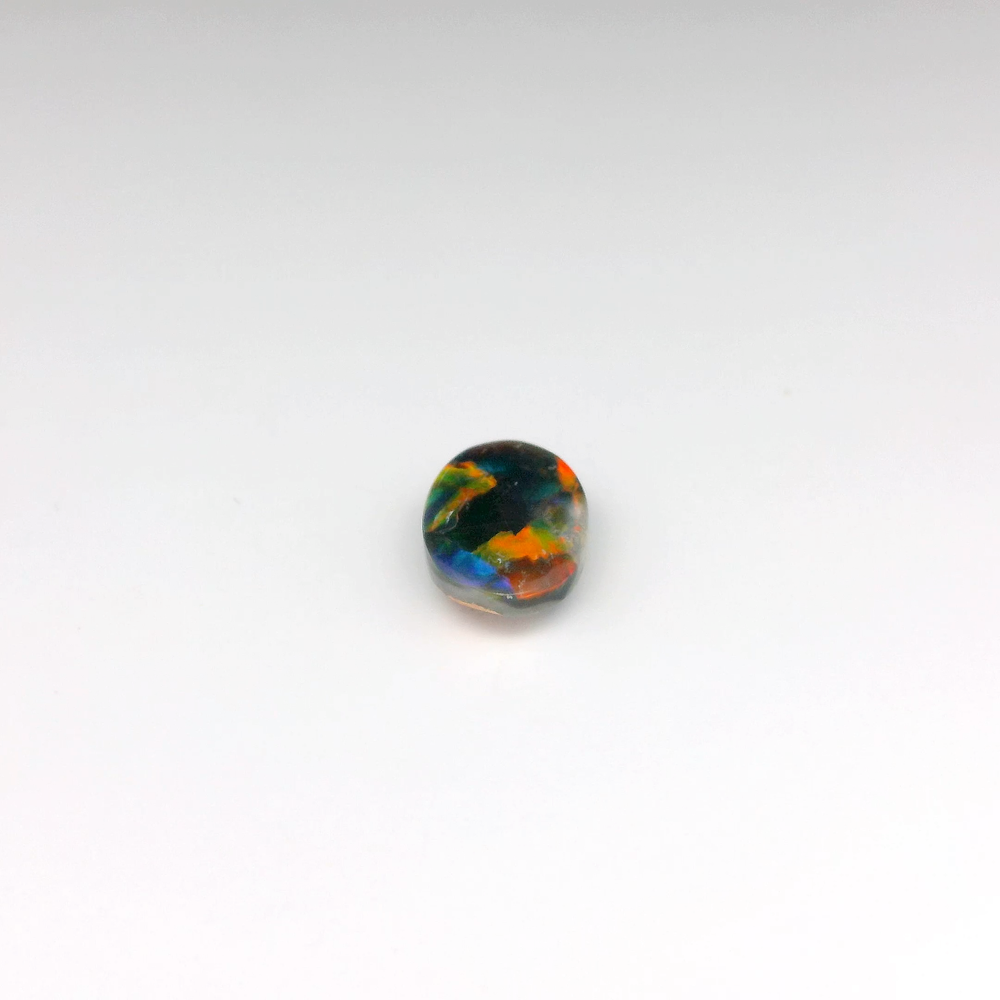 1.69ct Red Multicolour Opal Gemstone