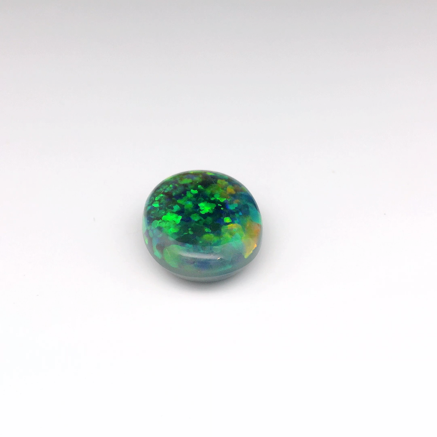 6.40ct Green, Red Opal Gemstone