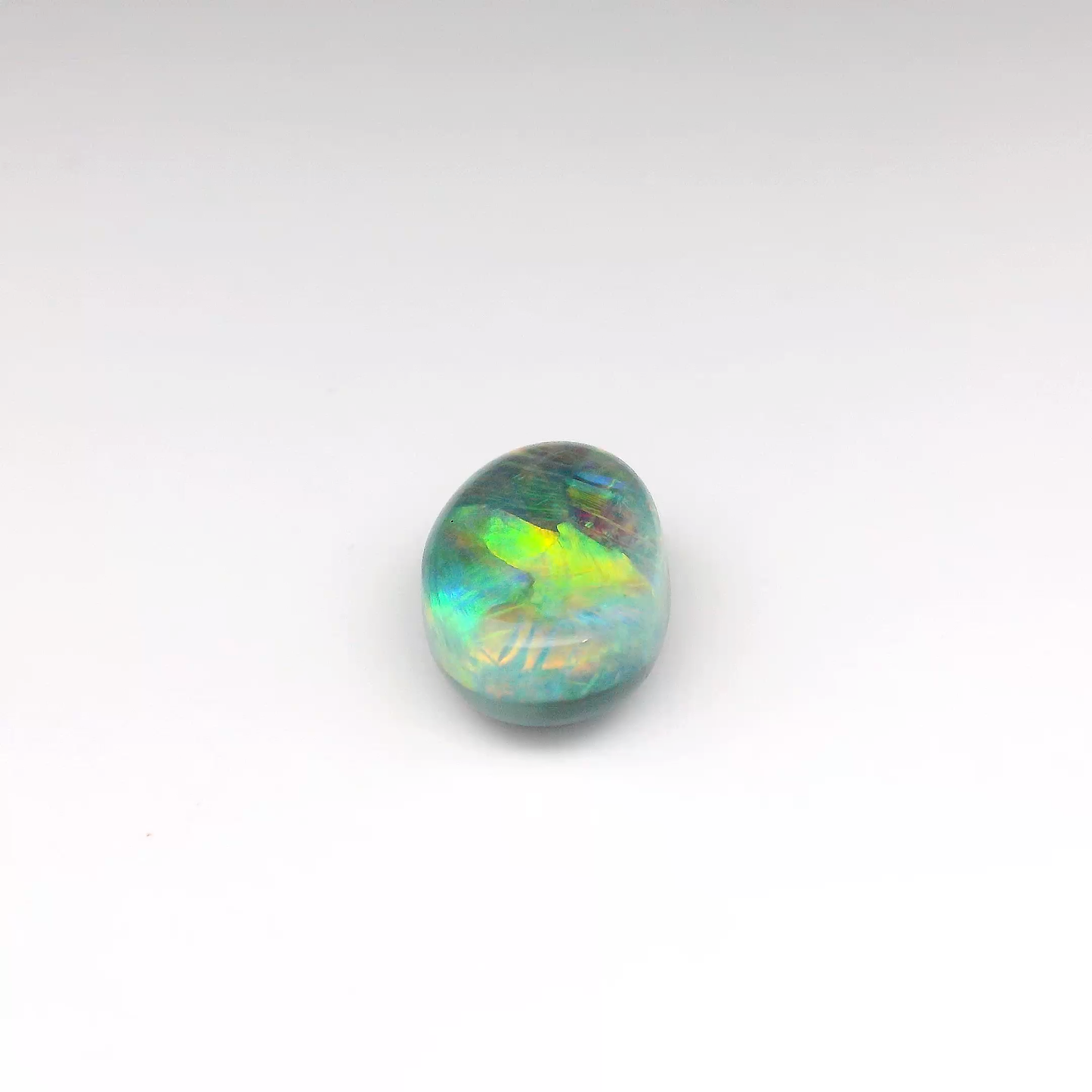 6.83ct Red Multicolour Opal Gemstone