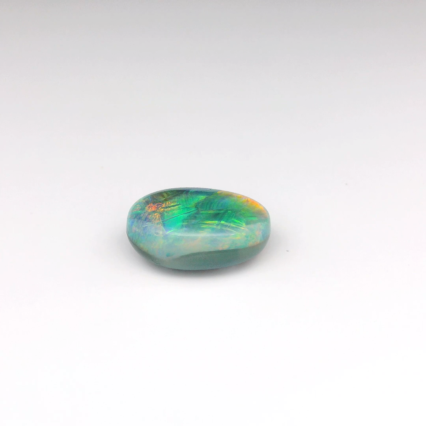 6.83ct Red Multicolour Opal Gemstone