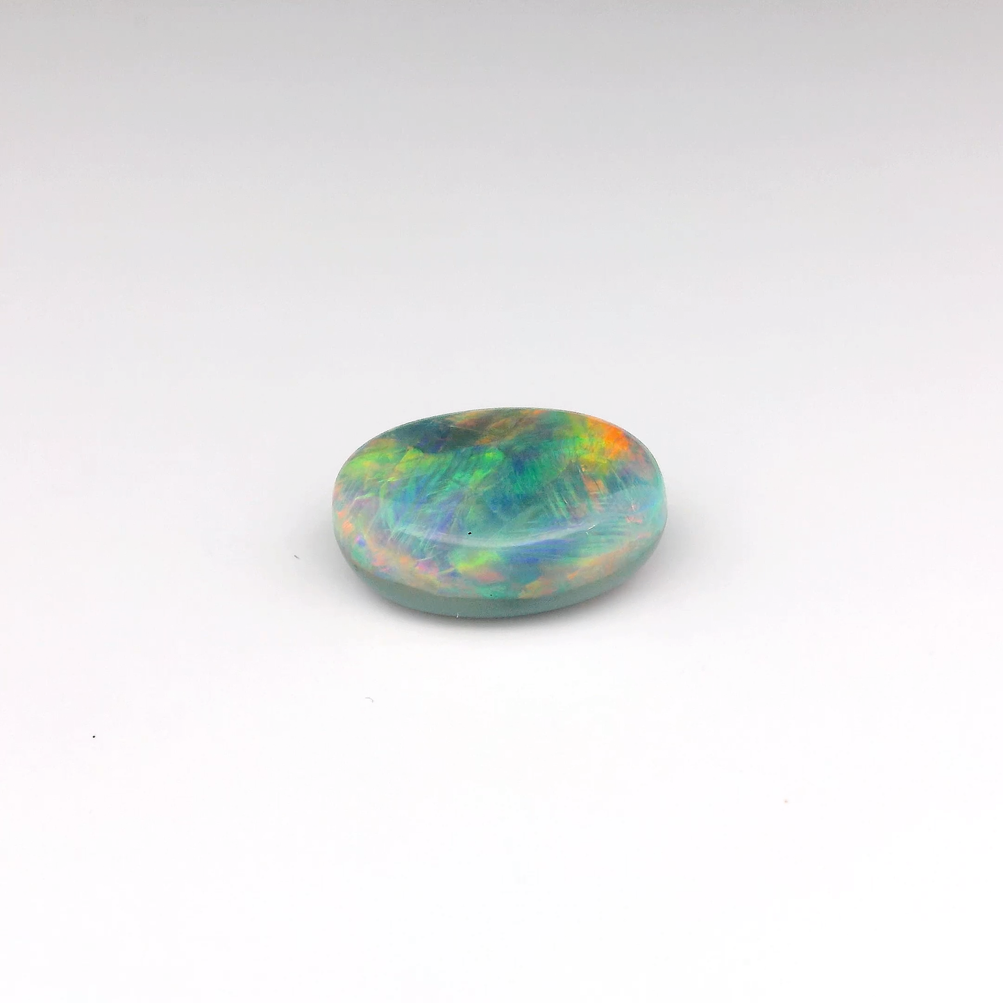 6.83ct Red Multicolour Opal Gemstone