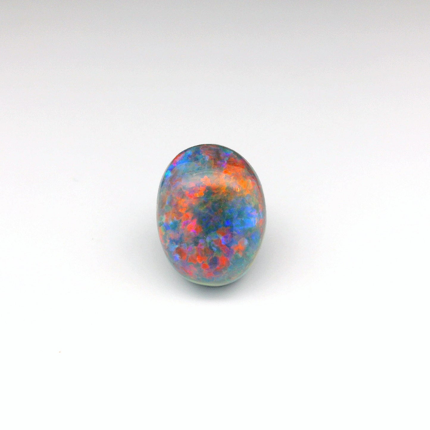 9.71ct Red Multicolour Opal Gemstone